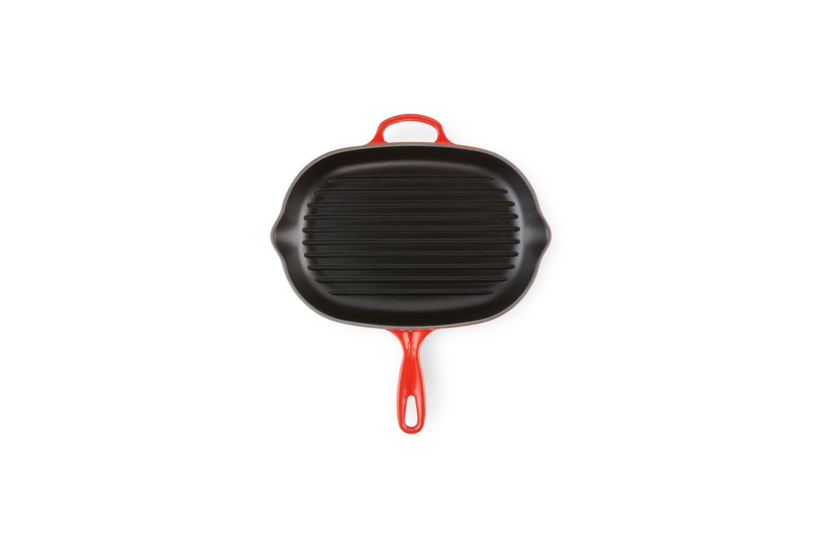 Skillet Grill Ovalada 32Cm Cereza-2