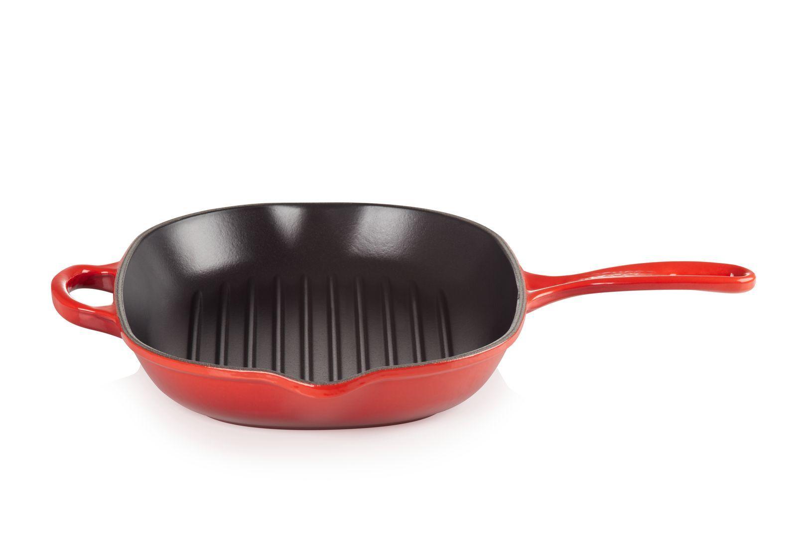 Skillet Grill Ovalada 32Cm Cereza-1