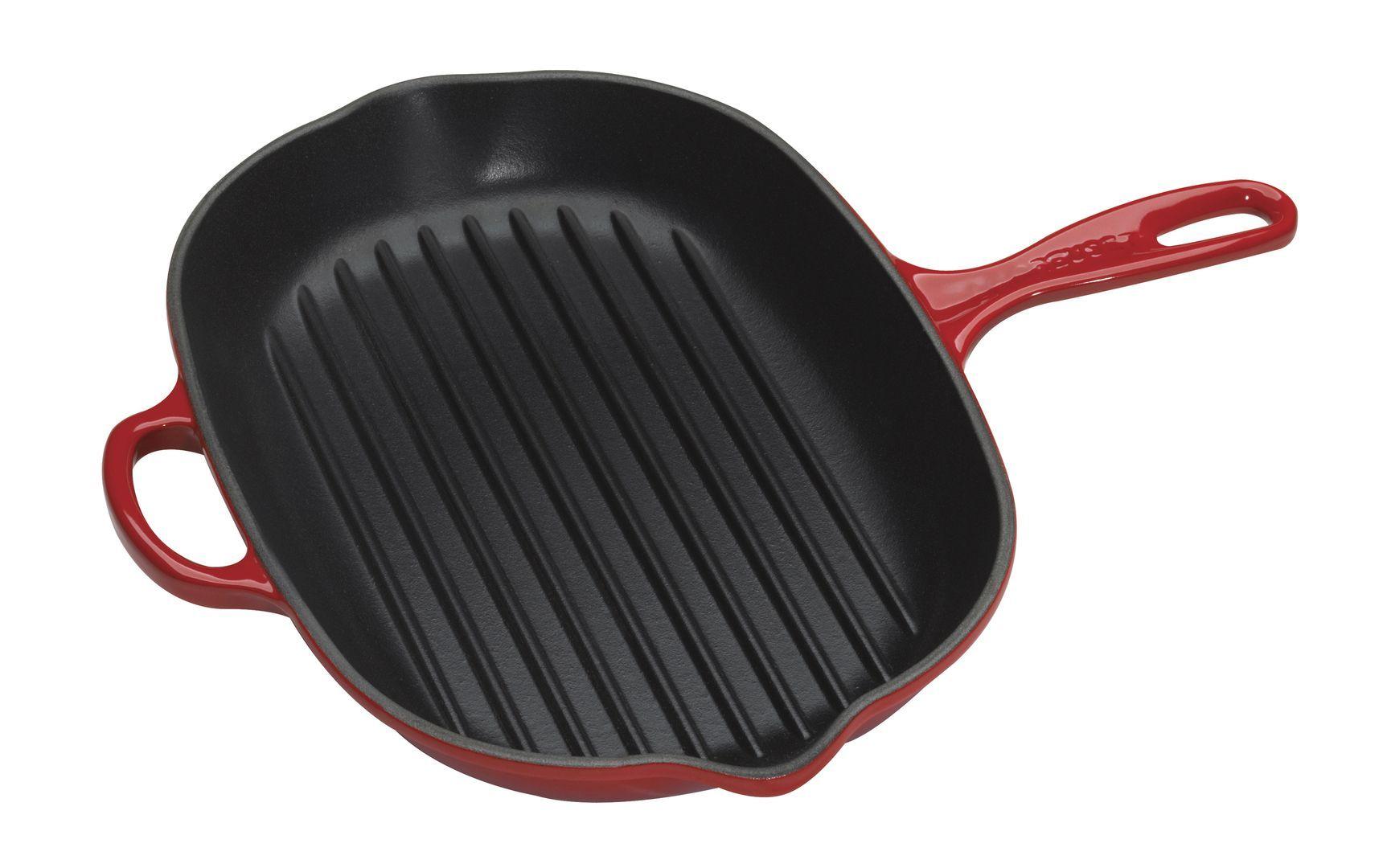 Skillet Grill Ovalada 32Cm Cereza-0