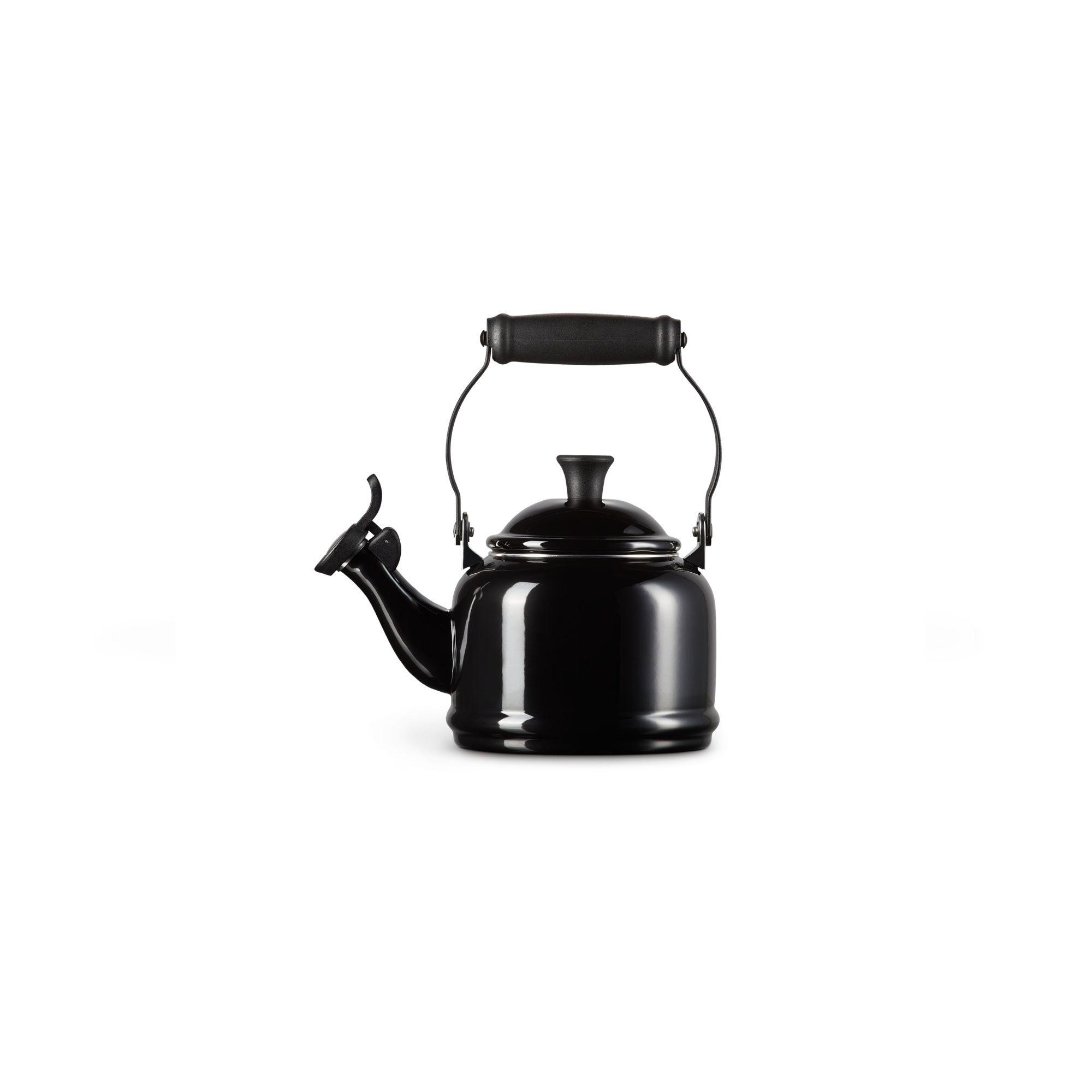Le Creuset 1.25 Qt. Tetera Demi Negro Black-0