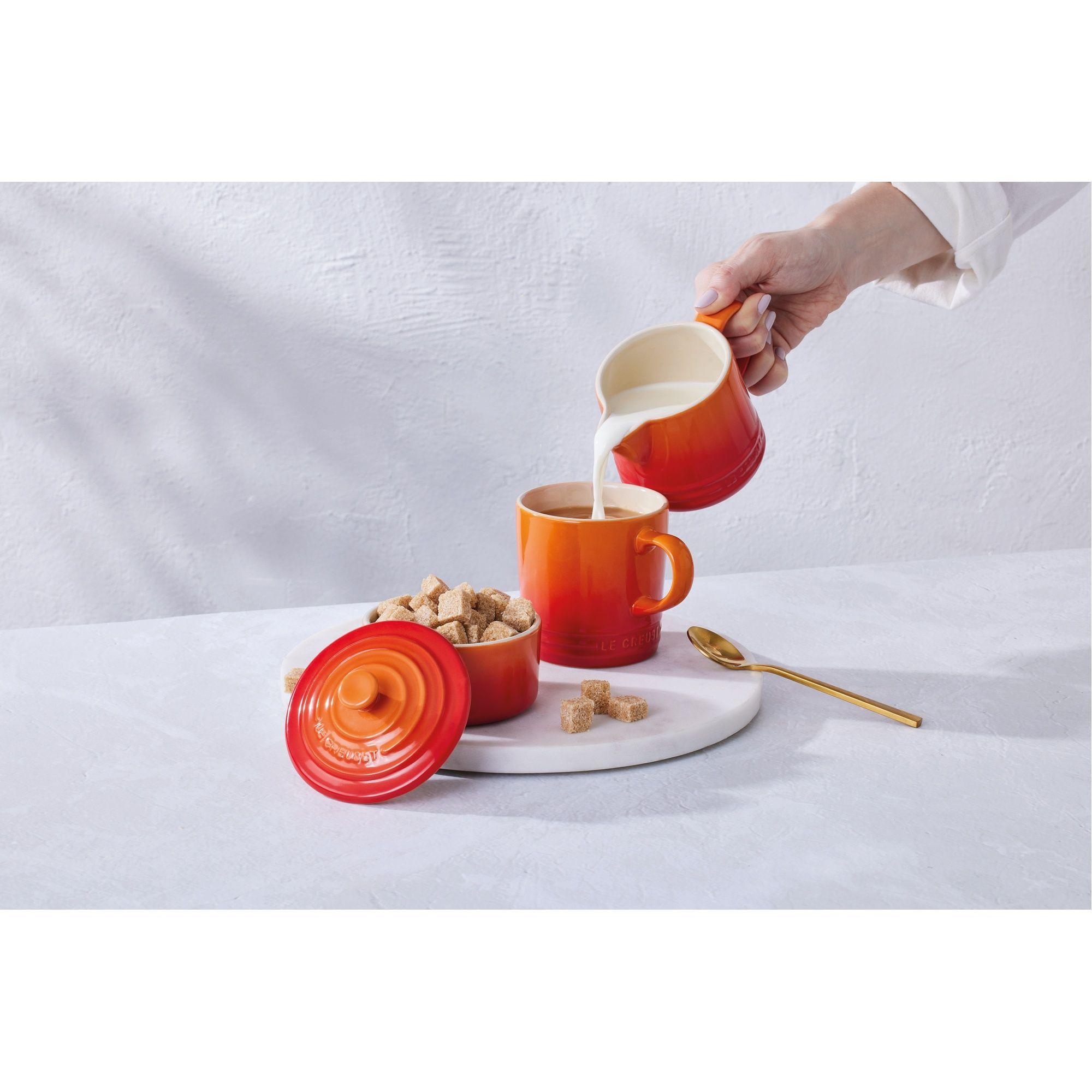 Le Creuset Set Lechero + Azucarero Volcanico Cerámica-2