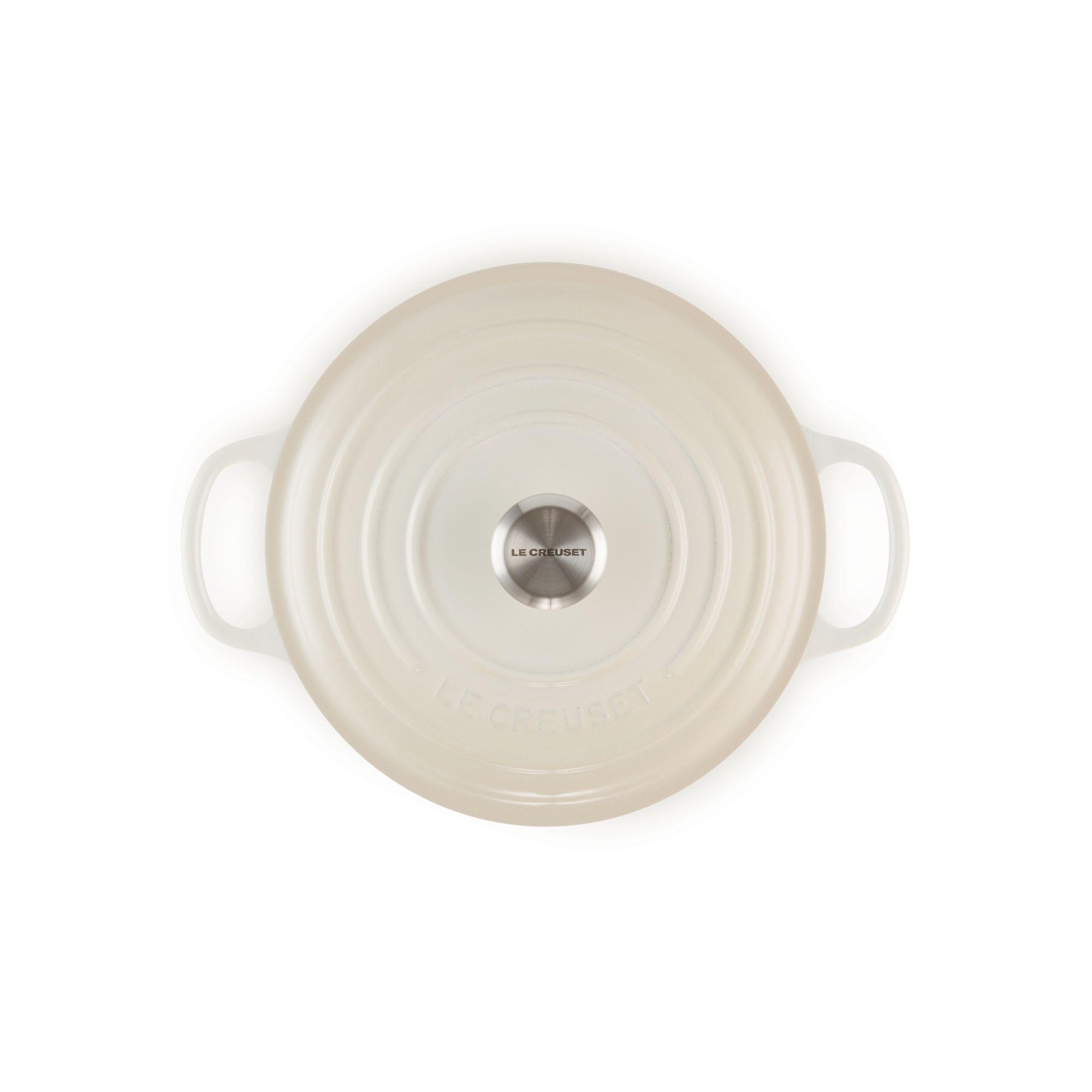 Le Creuset Cocotte Redonda 26cm Meringue Hierro-3