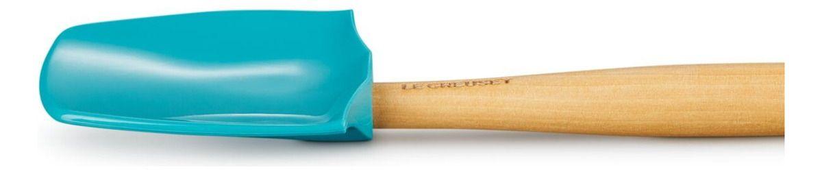 Le Creuset Espátula Grande Jewel Azul Caribe-2