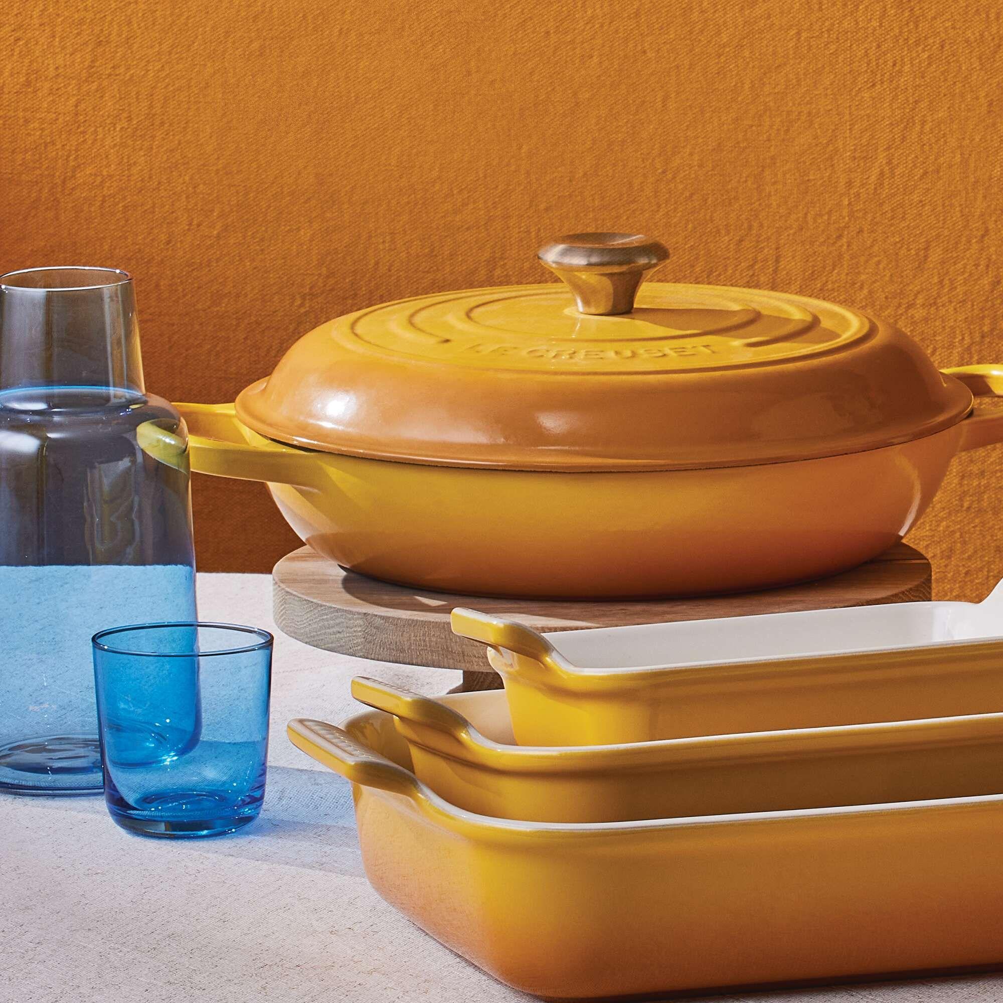 Le Creuset Cacerola Baja 30cm Néctar Hierro-4