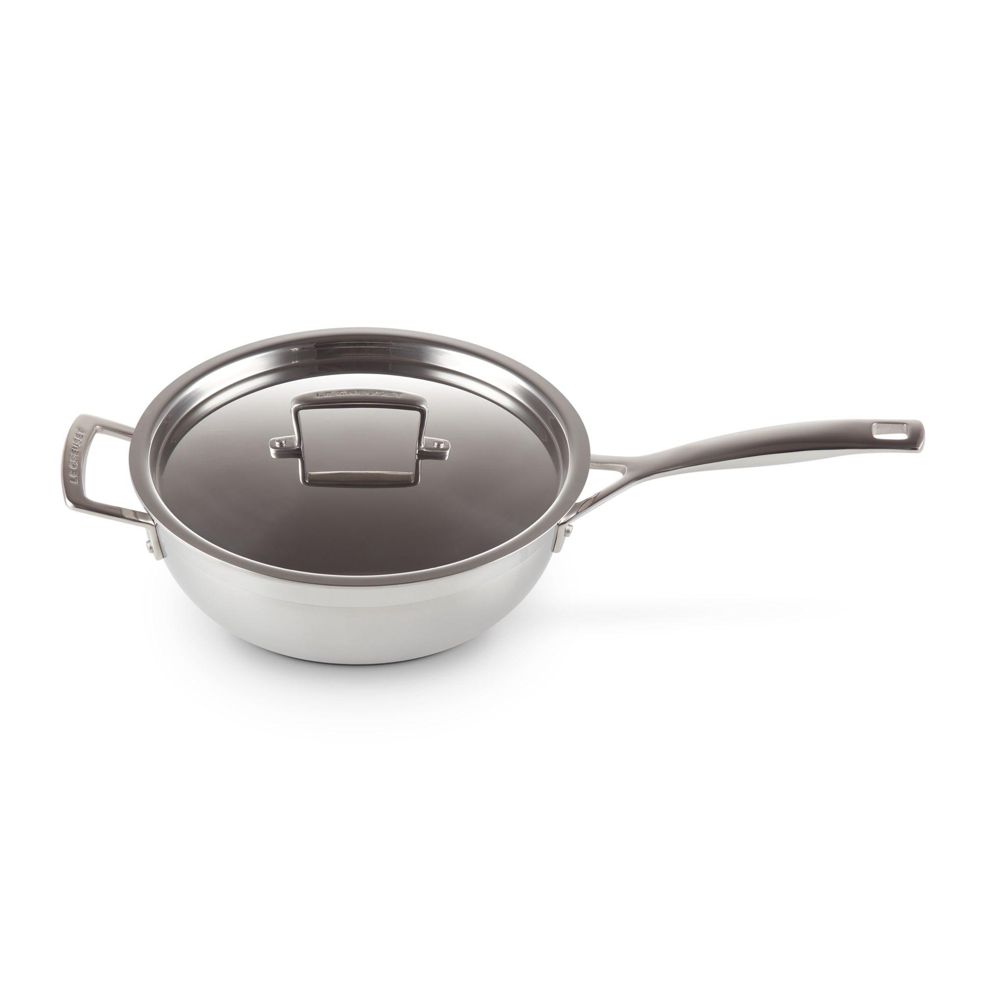 Le Creuset 3-Ply Sartén para Chef Antiadherente 24cm-2