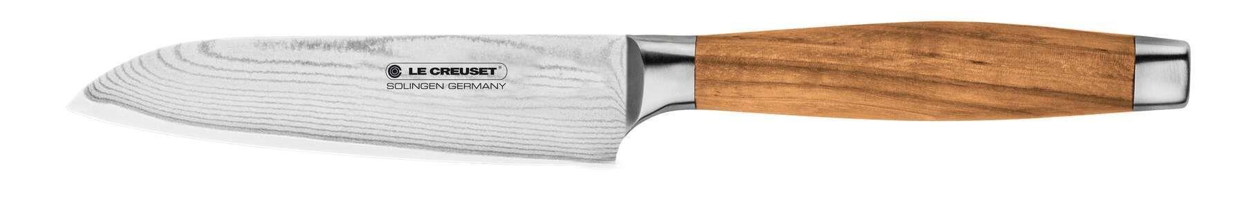 Cuchillo Santoku 15cm Mango Madera de Olivo-0