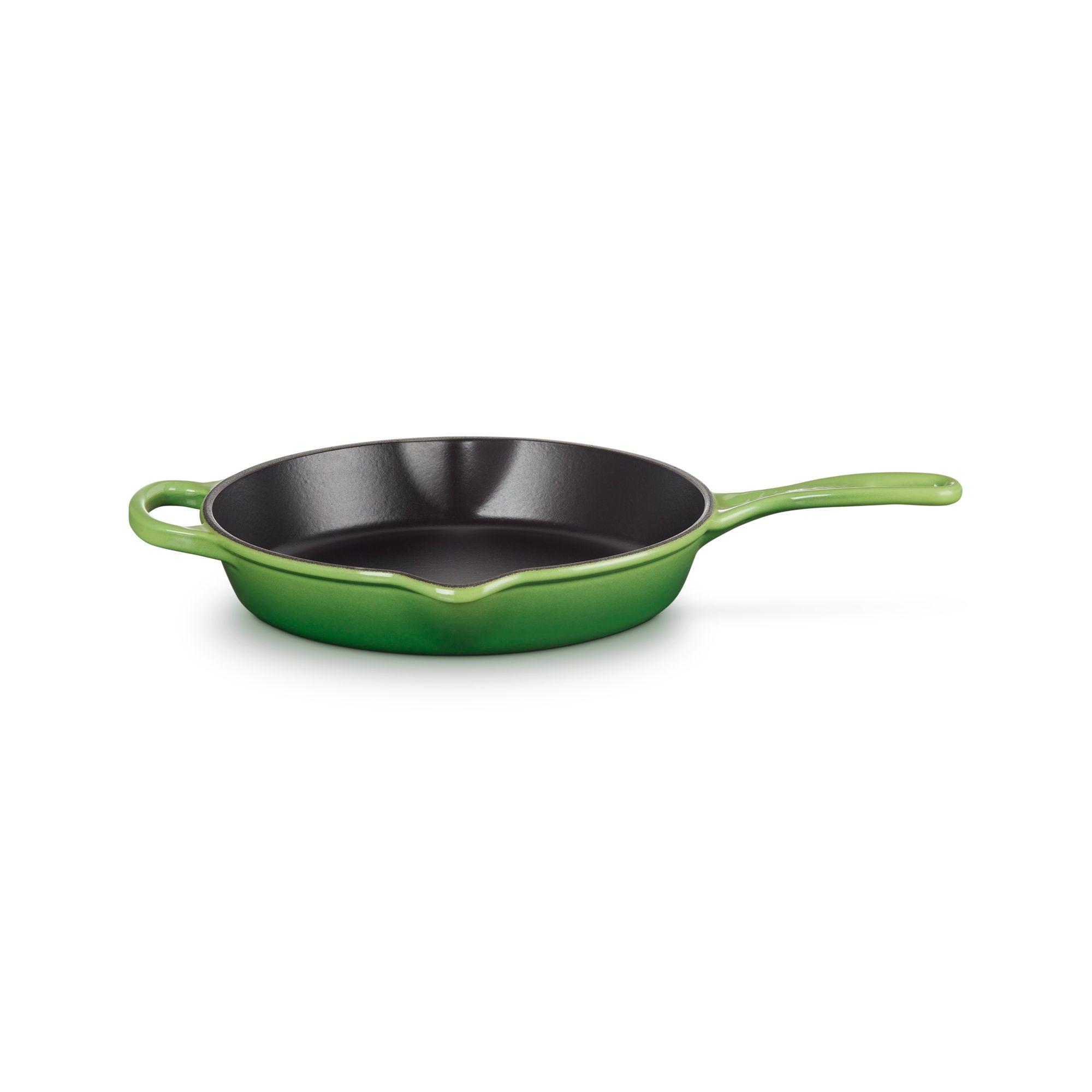 Le Creuset Skillet Alta Lisa 26cm Verde Bamboo Hierro-3