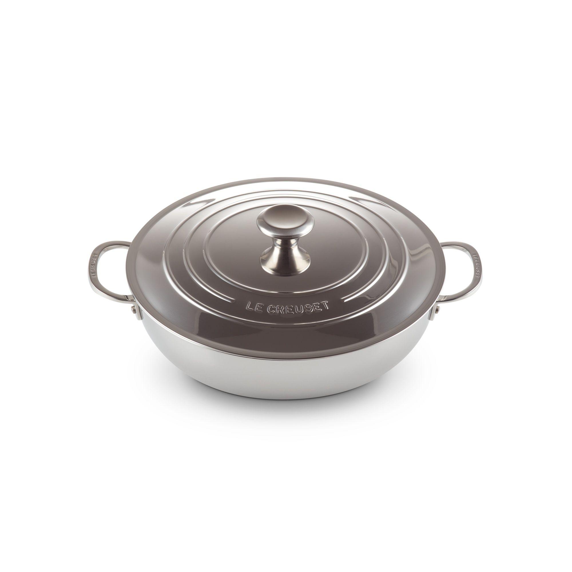 Le Creuset Cacerola Baja 3-Ply Ss 30cm-2