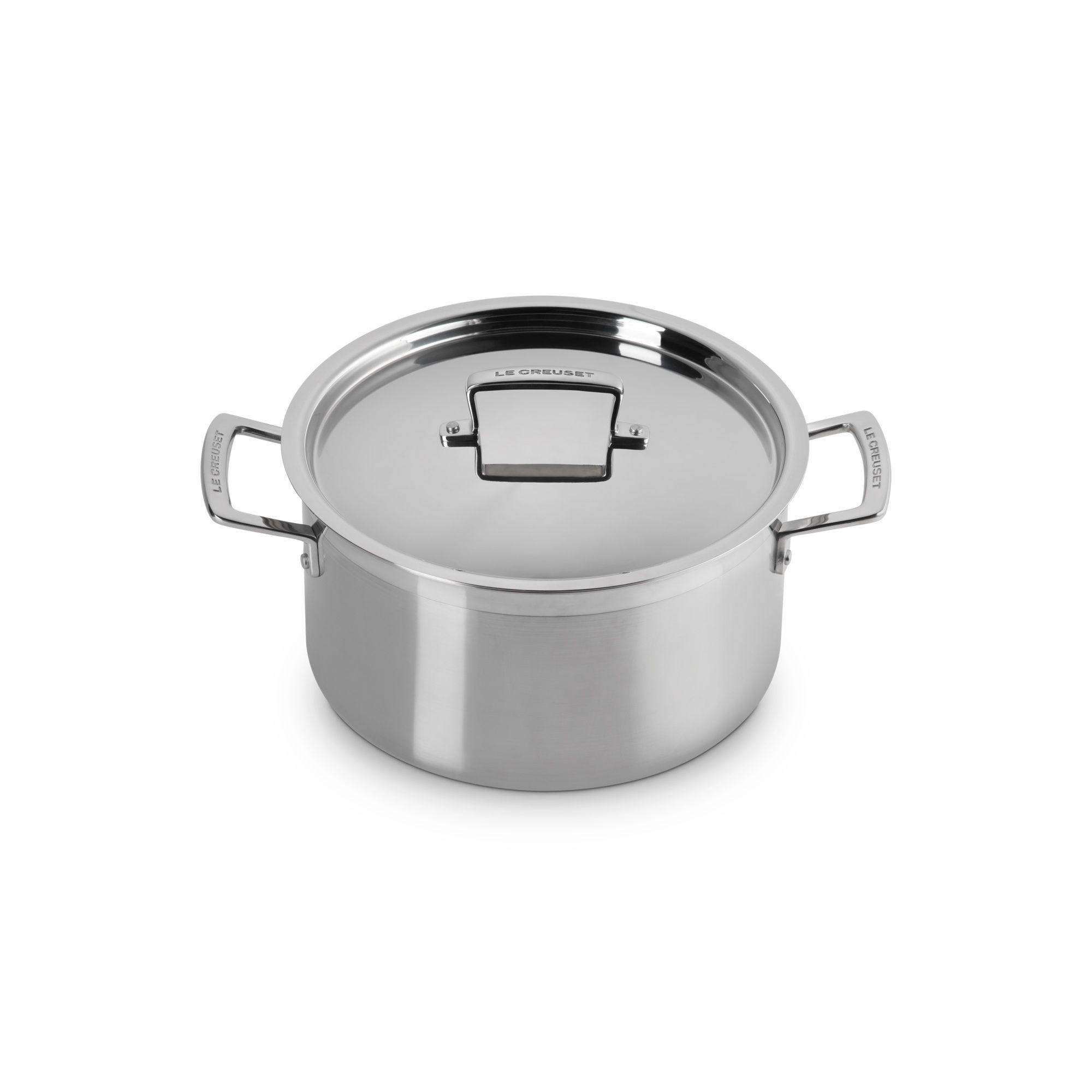 Le Creuset Cacerola Alta Acero Inoxidable 24cm-2