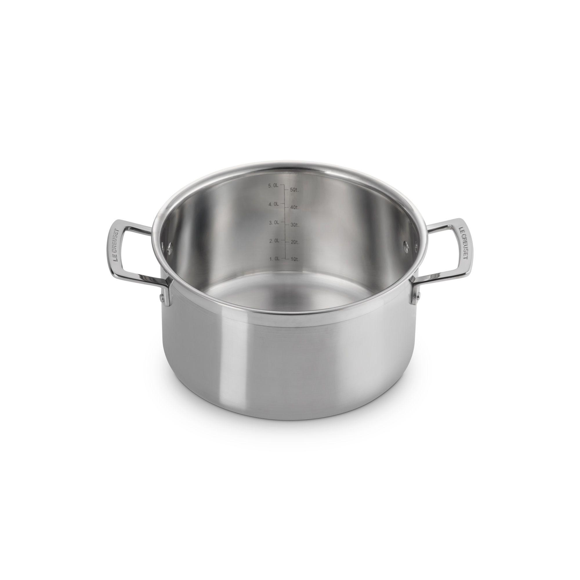 Le Creuset Cacerola Alta Acero Inoxidable 24cm-4
