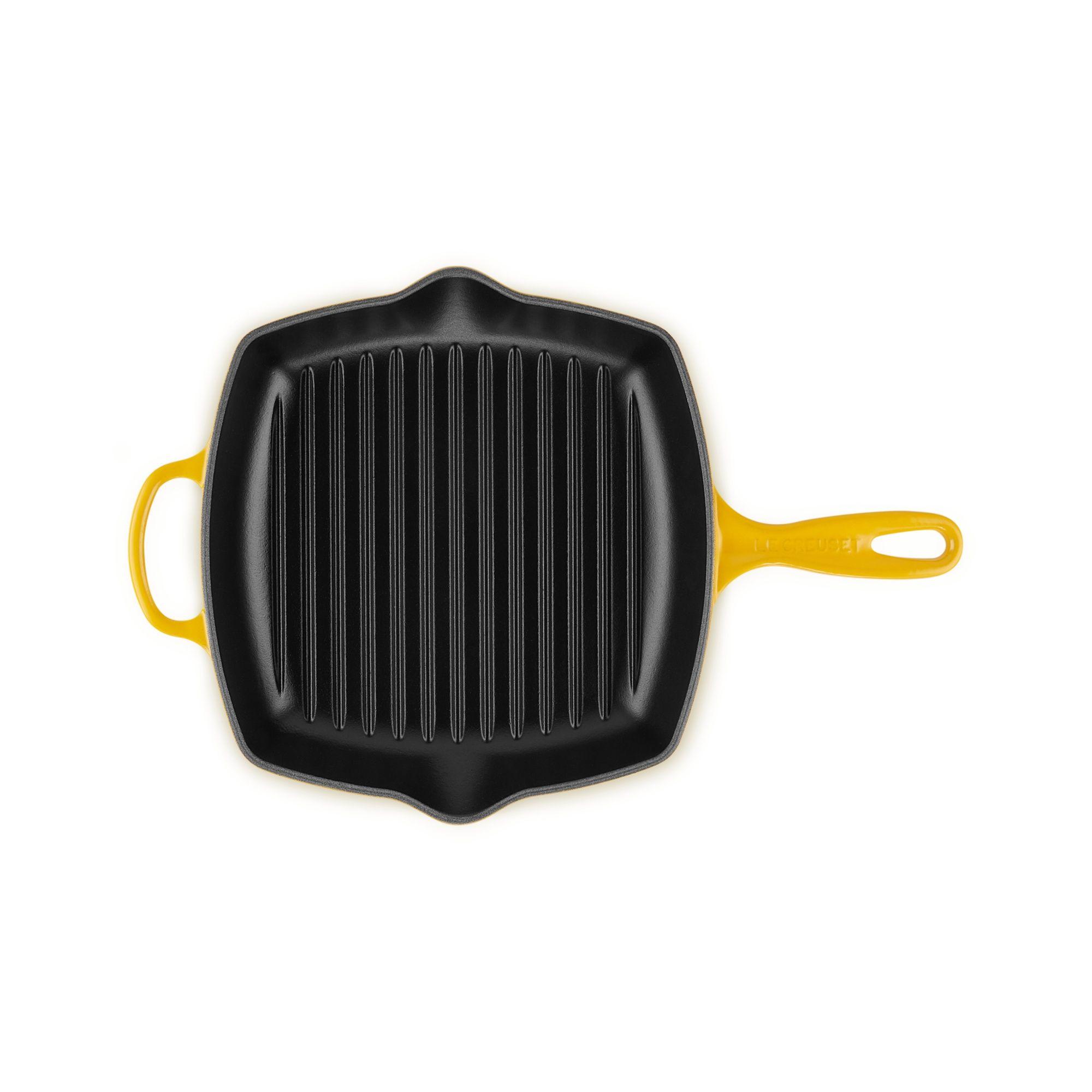 Le Creuset Skillet Grill Cuadrada 26cm Nectar Hierro-2
