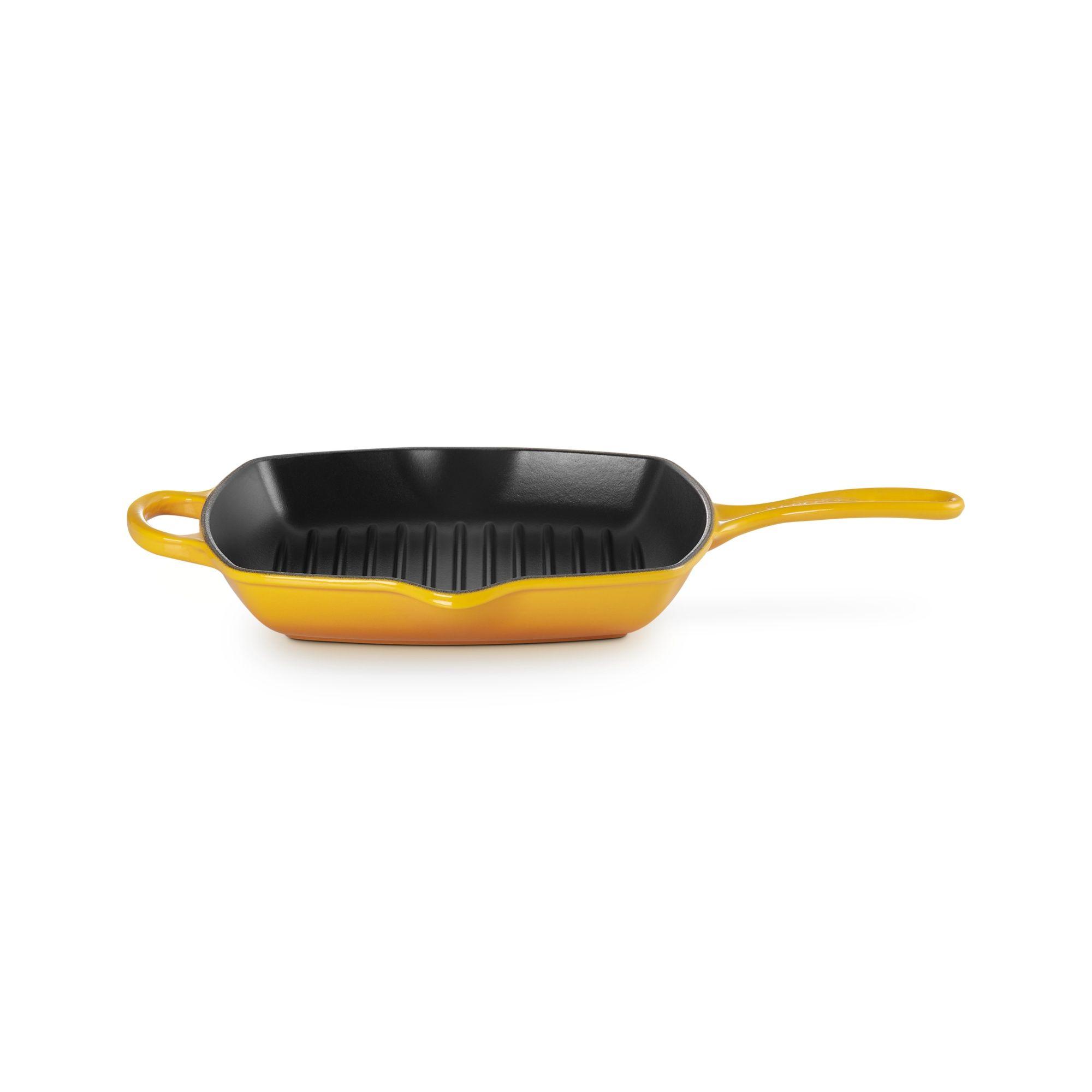 Le Creuset Skillet Grill Cuadrada 26cm Nectar Hierro-3