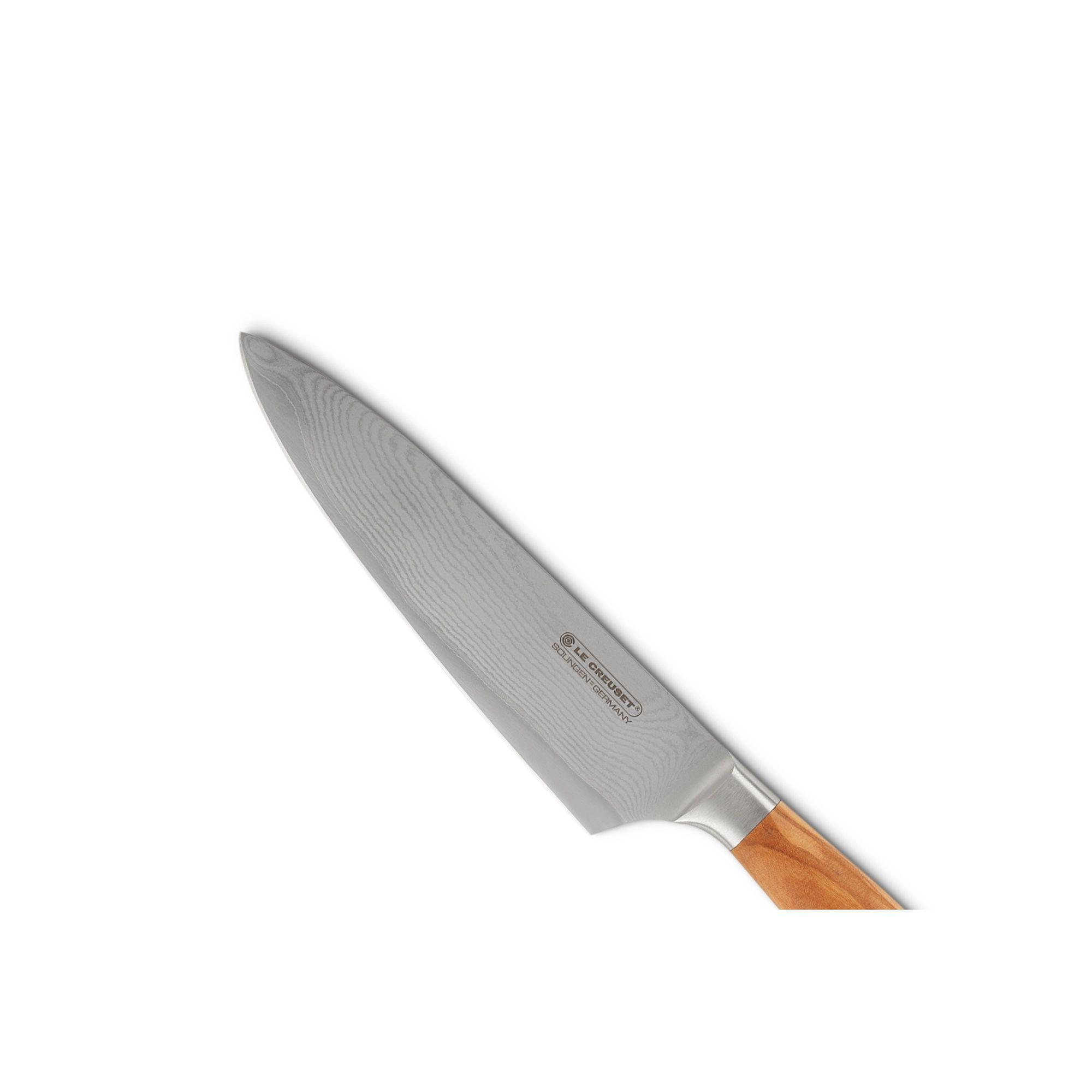 Le Creuset Cuchillo Chef 15Cm Madera De Olivo-1