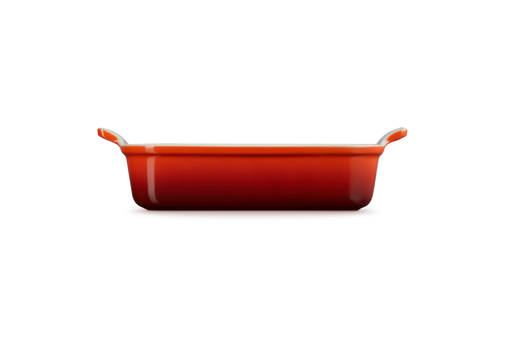 Le Creuset Bandeja Rectangular Heritage 26cm Cereza Cerámica-1