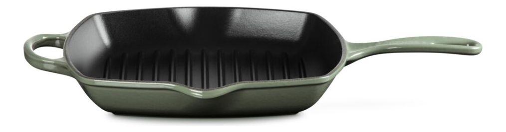 Le Creuset Skillet Grill Cuadrada 26cm Thyme-1