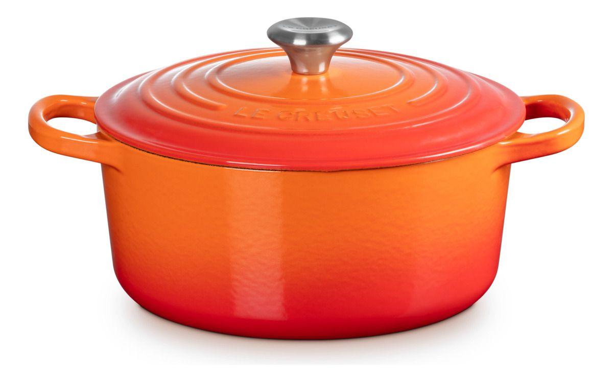 Le Creuset Cocotte Redonda 22 Cm Volcánico Hierro-1