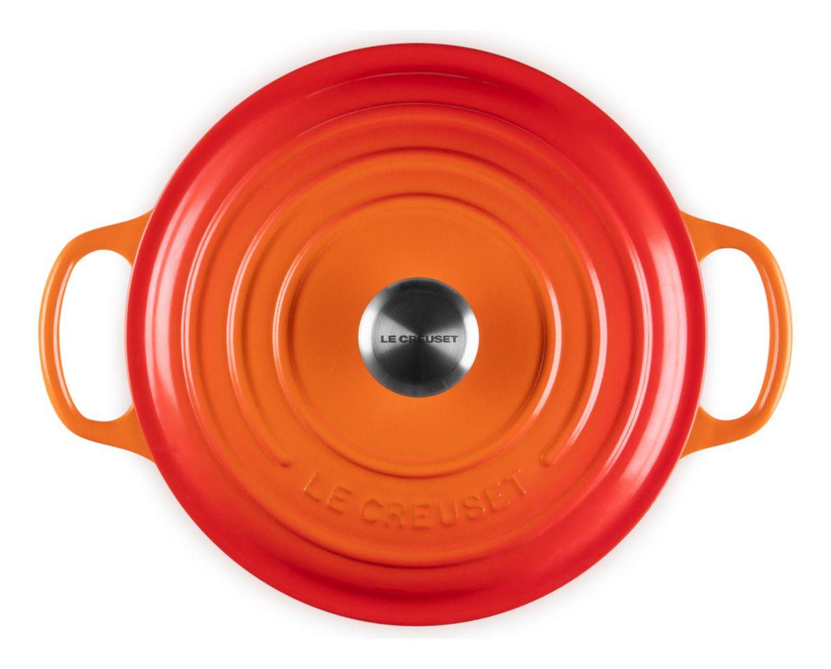 Le Creuset Cocotte Redonda 22 Cm Volcánico Hierro-3