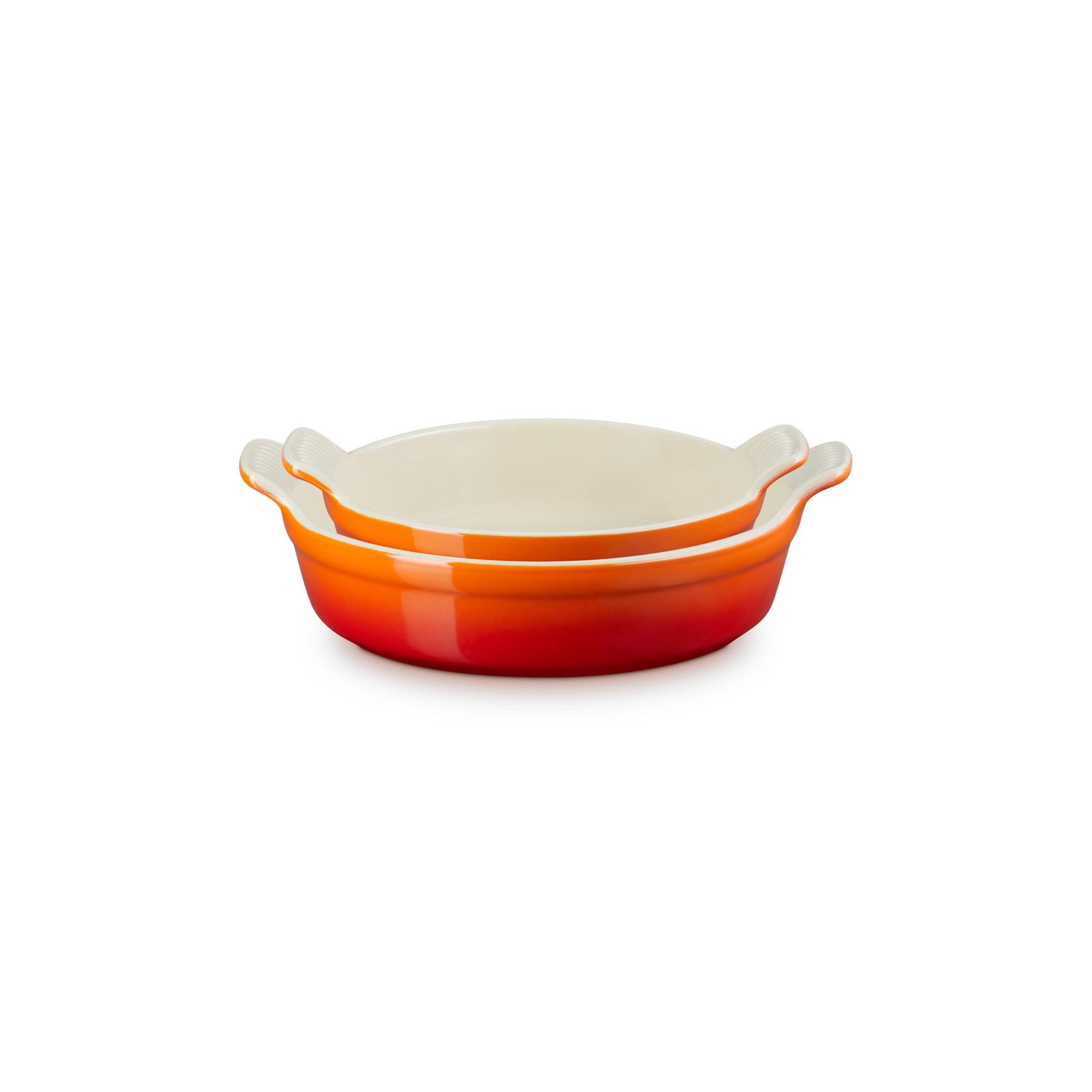 Le Creuset Set de Bandejas Heritage 20/24Cm Volcanico-1