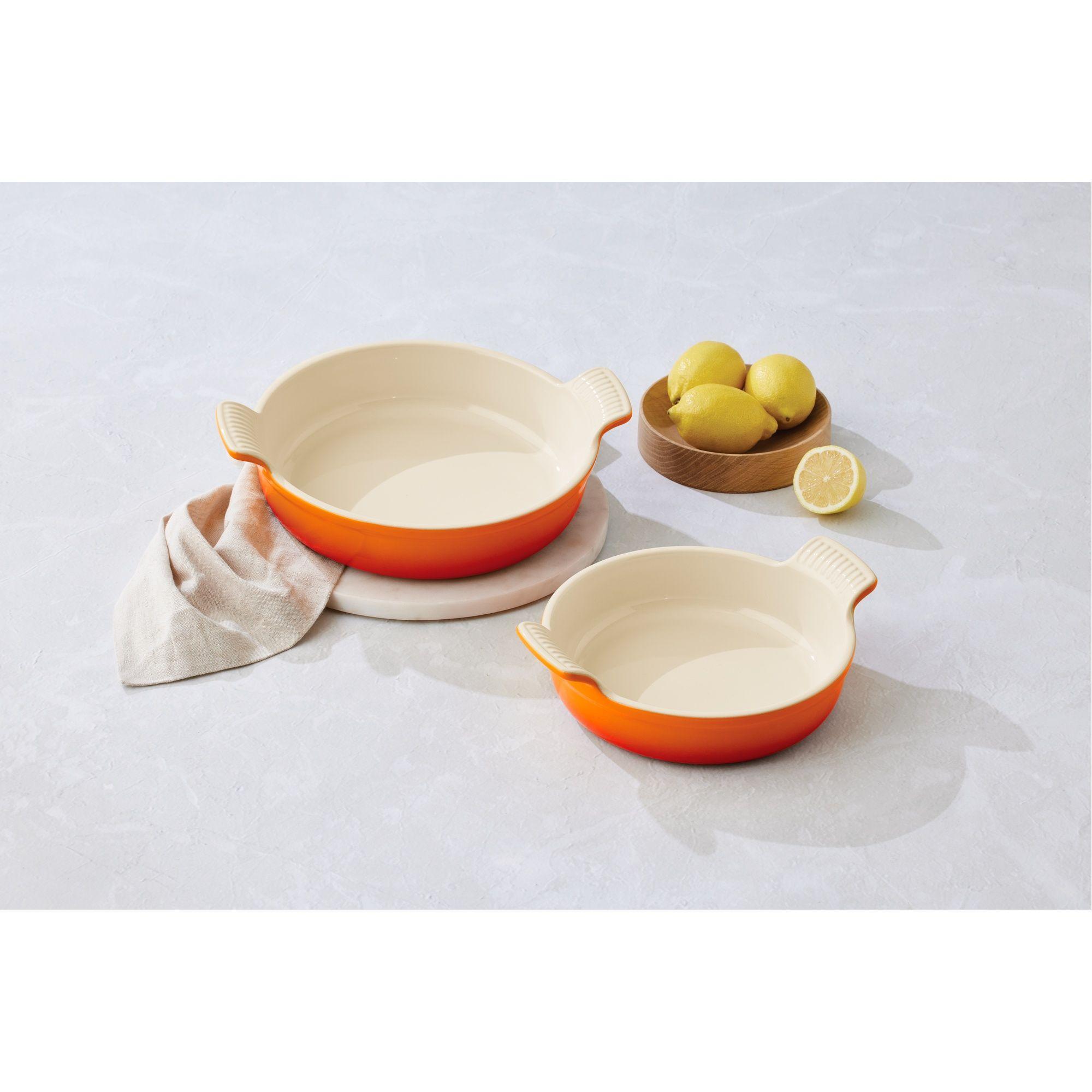 Le Creuset Set de Bandejas Heritage 20/24Cm Volcanico-2