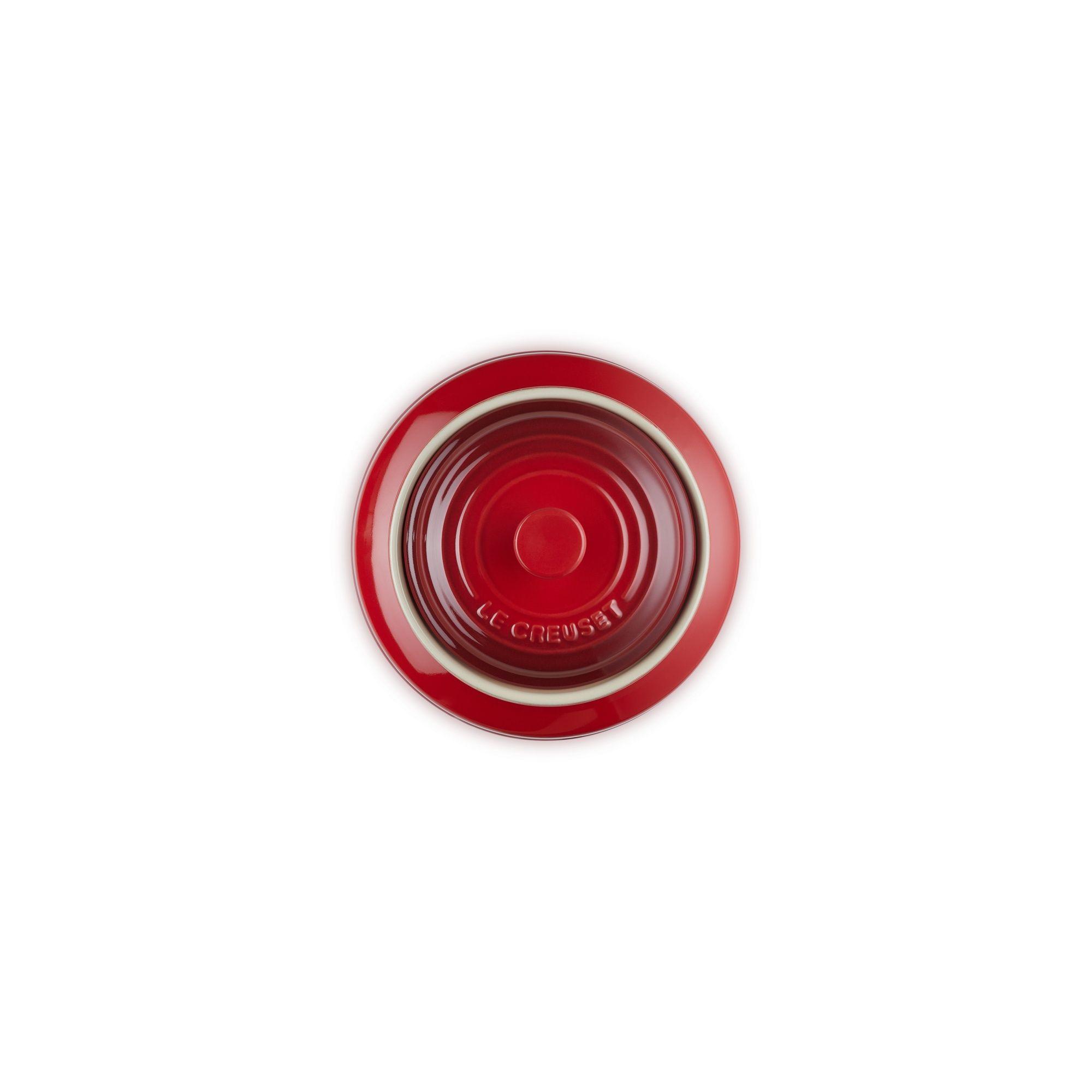 Le Creuset Bote para Galletas 2.4L Cereza Cerámica-3