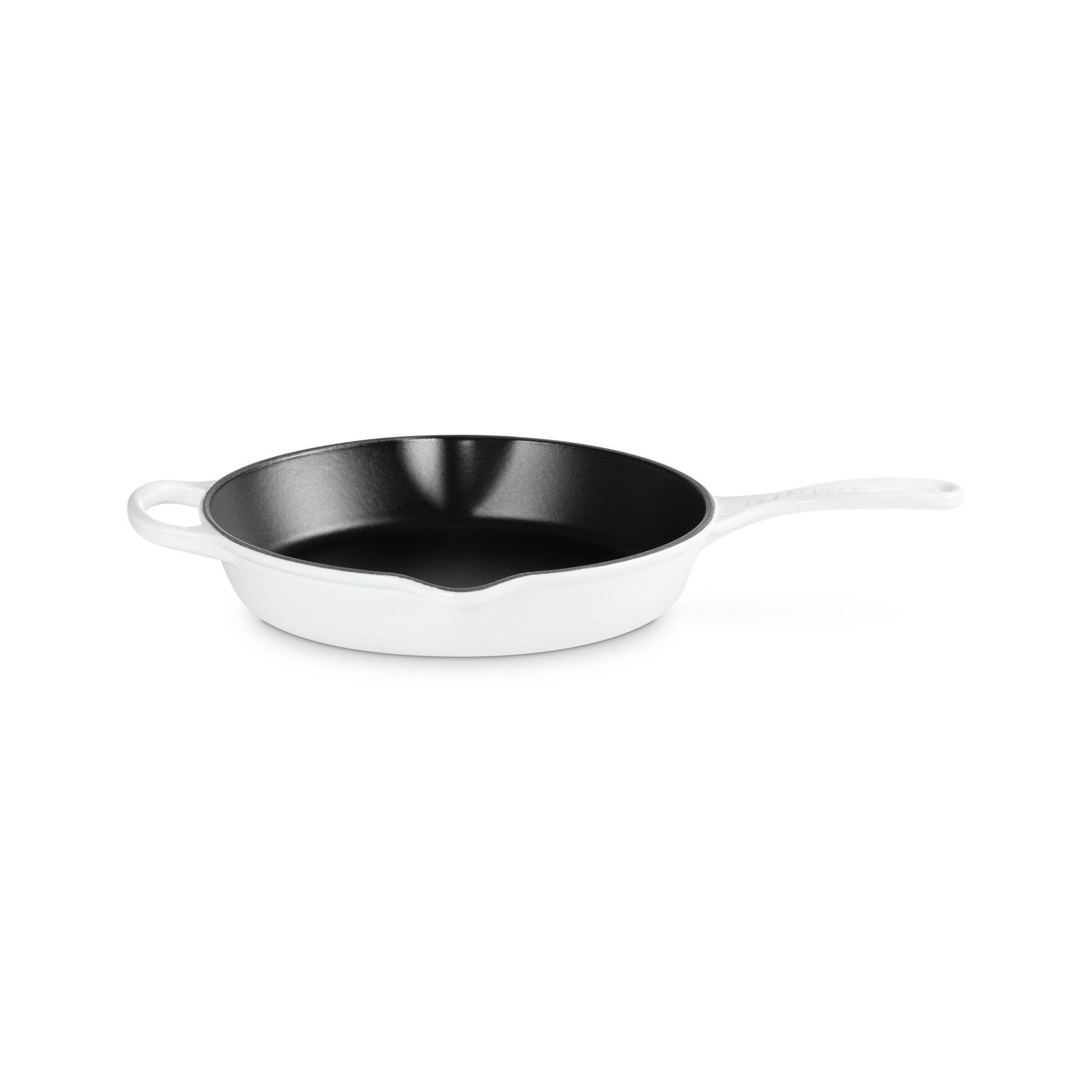Le Creuset Skillet Alta Lisa 26cm White Hierro-2