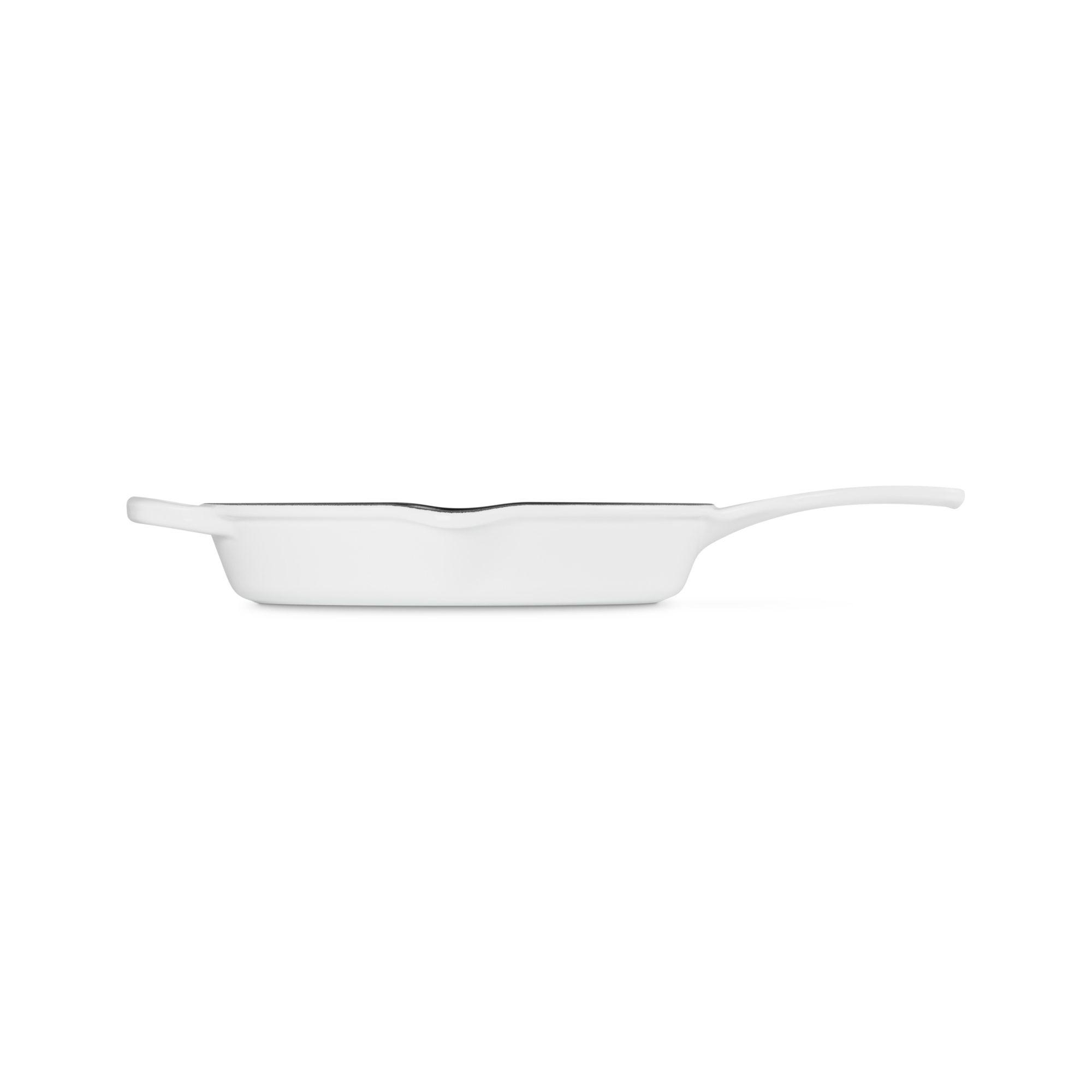 Le Creuset Skillet Alta Lisa 26cm White Hierro-3
