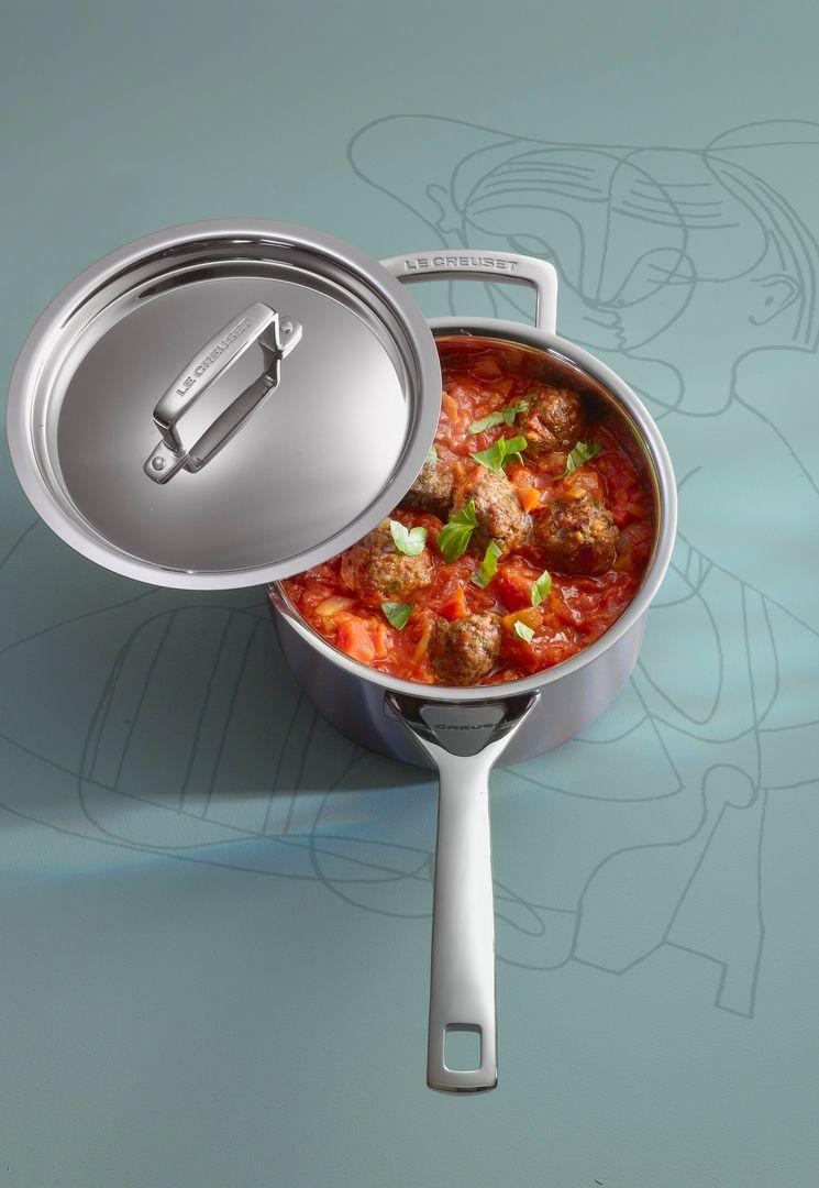 Cazo Acero Inoxidable 18cm-0