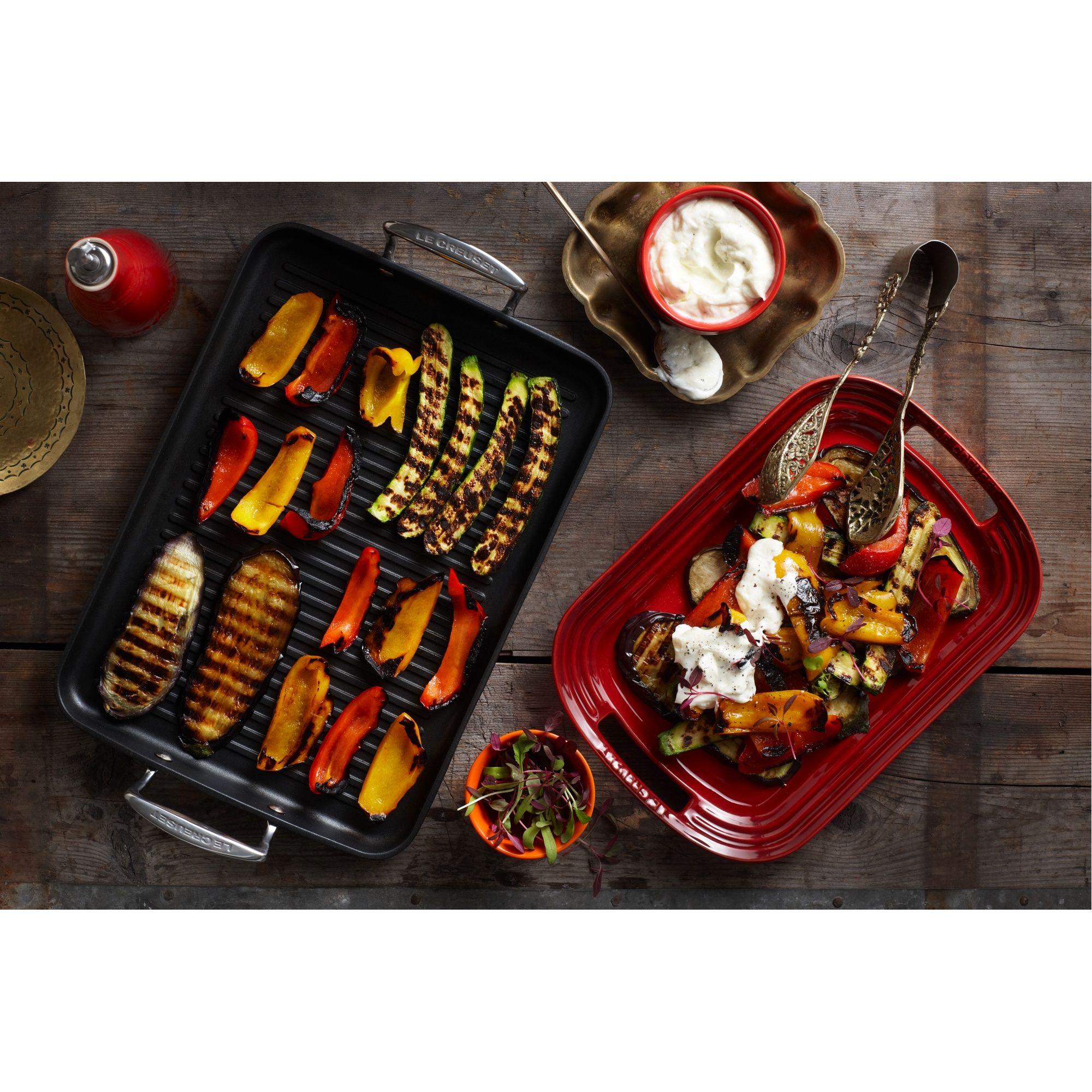 Le Creuset Bandeja para Servir 36cm Cereza Cerámica-2