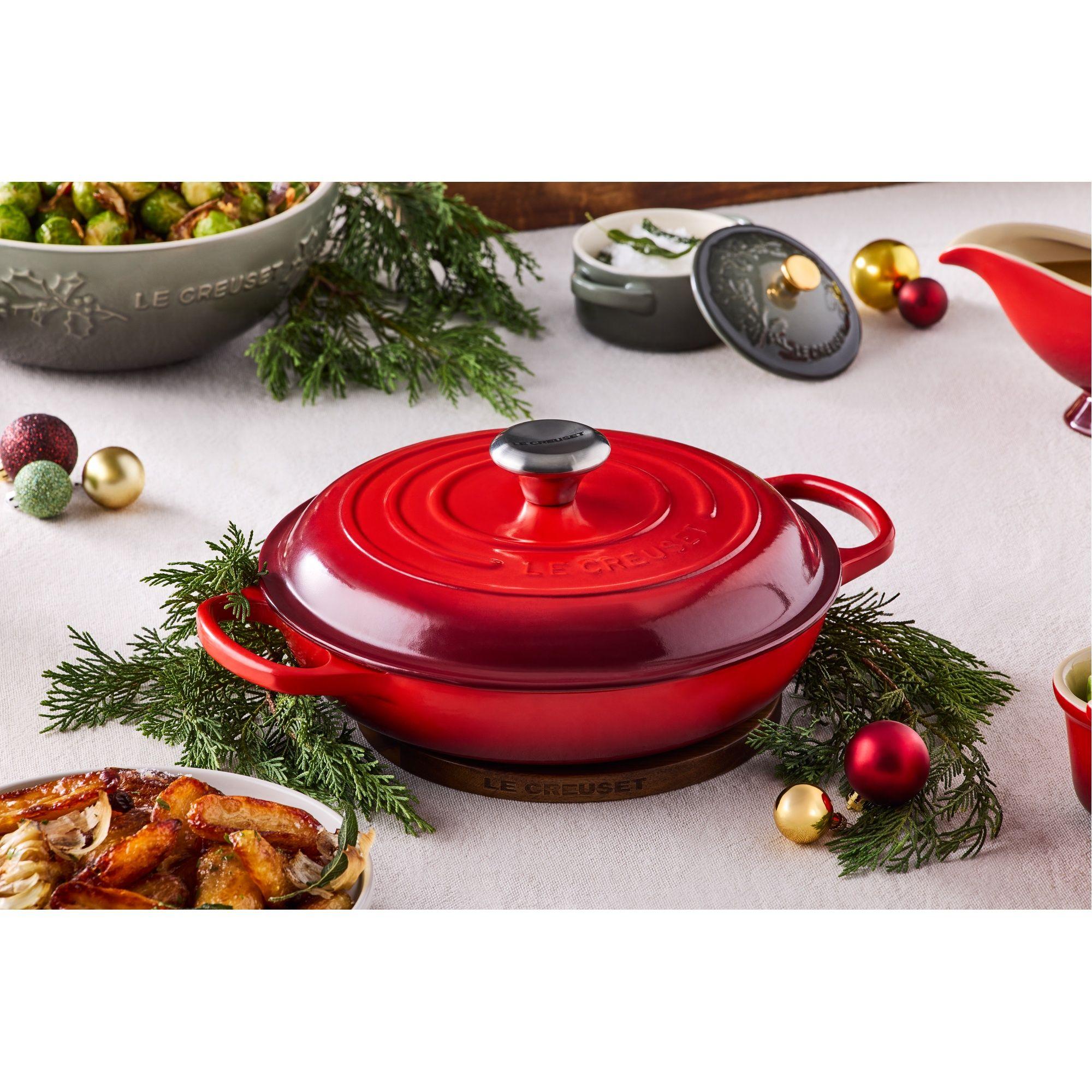 Le Creuset Cacerola Baja 26cm Cereza Hierro-4