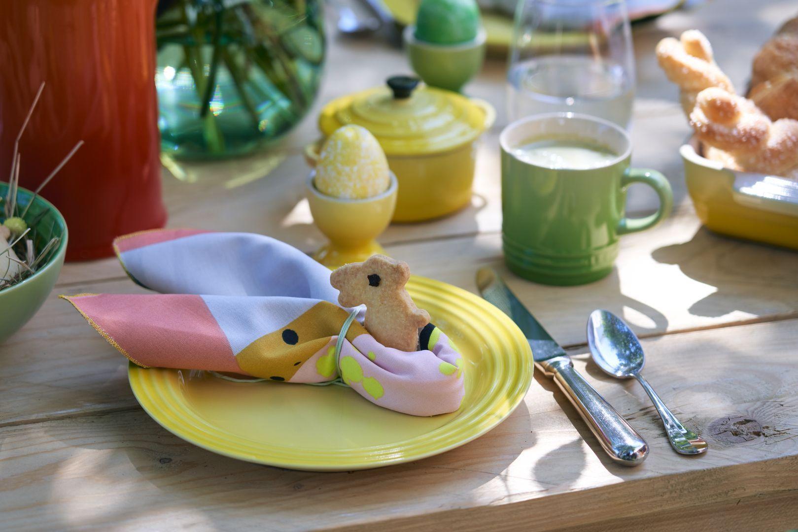 Plato de comida 27cm Amarillo Soleil-3