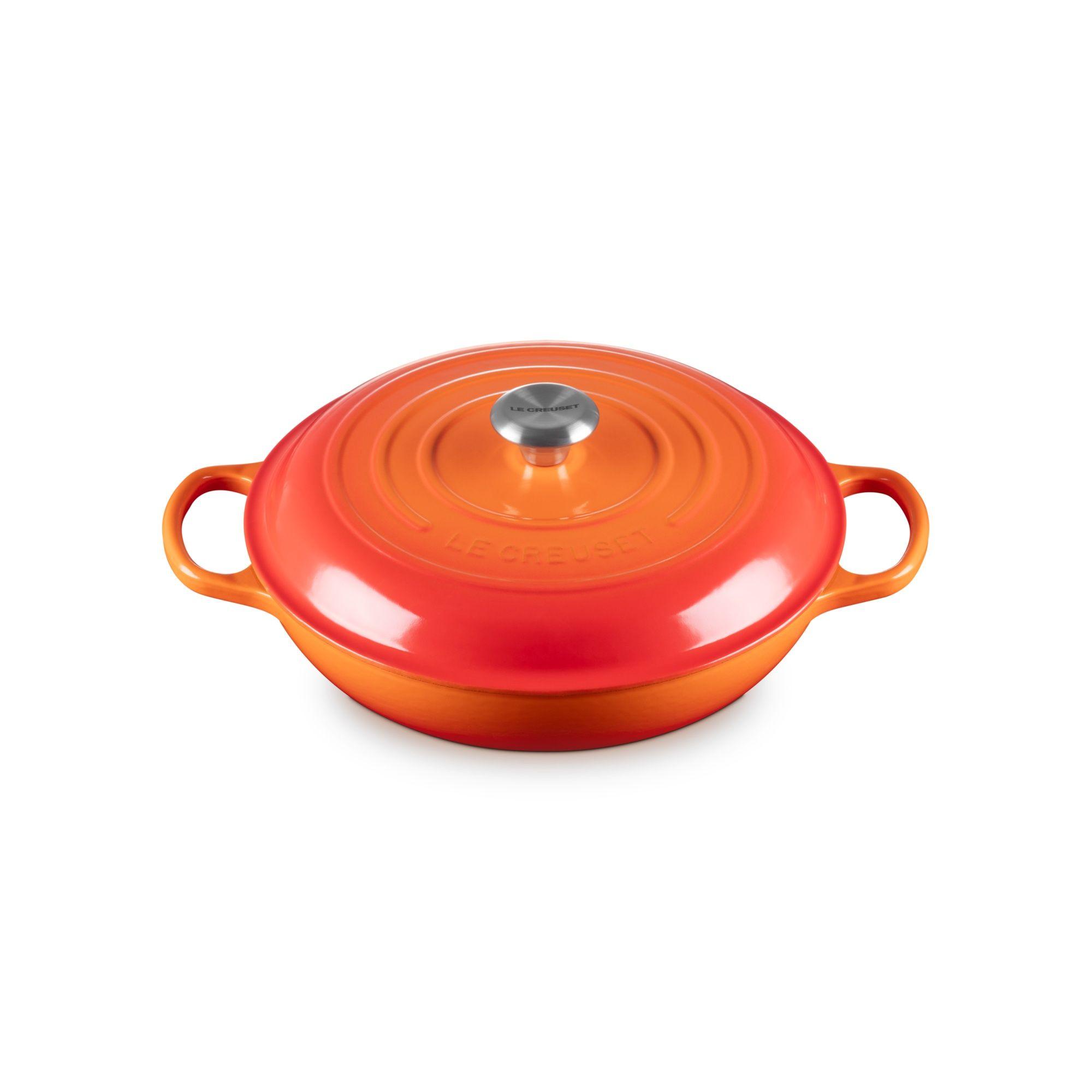 Le Creuset Cacerola Baja 30cm Volcánico Hierro-2