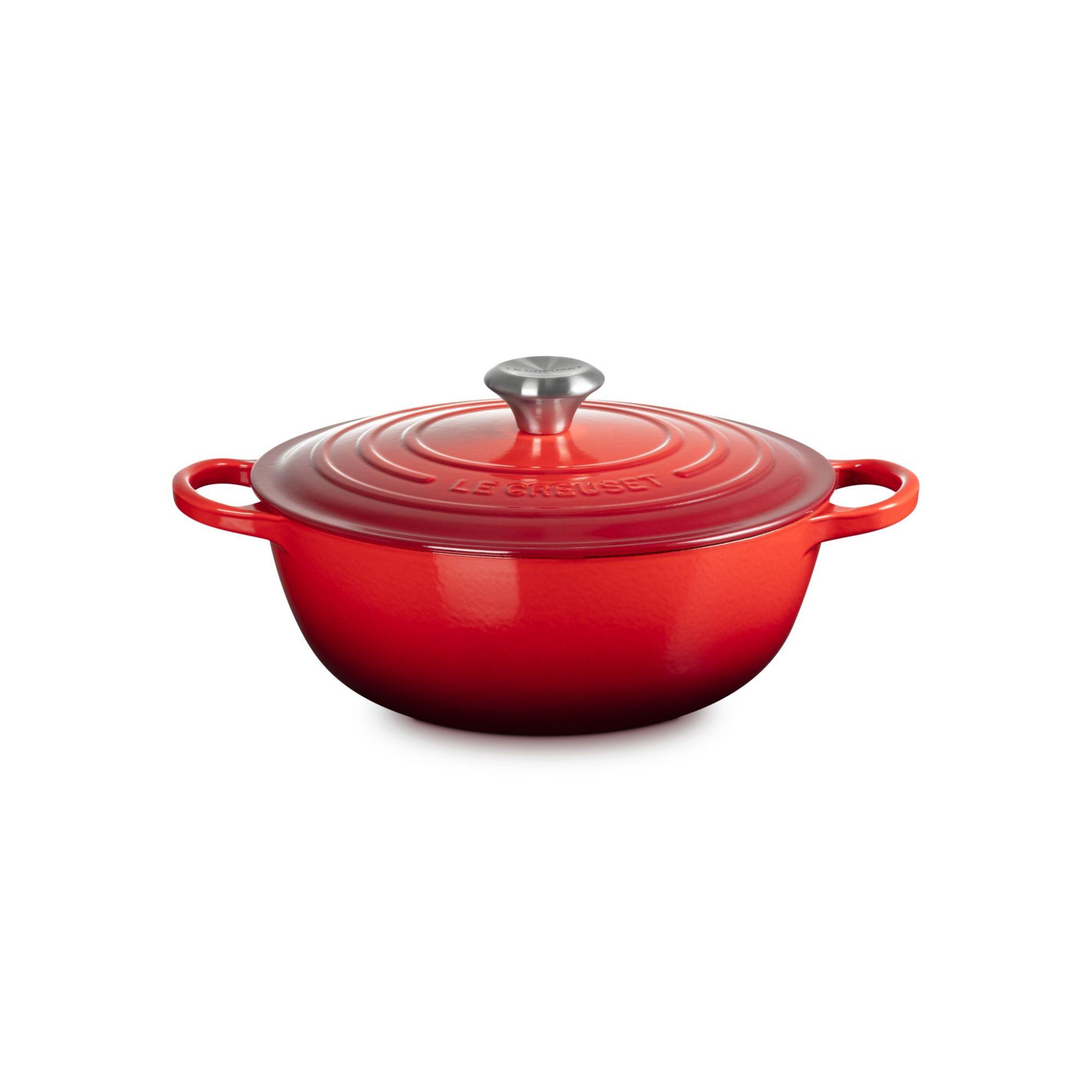Le Creuset Marmita Gourmet 26Cm Cereza Hierro-1