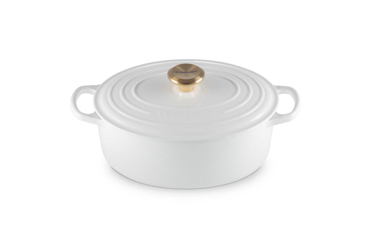 Cocotte Ovalada 27cm White-0