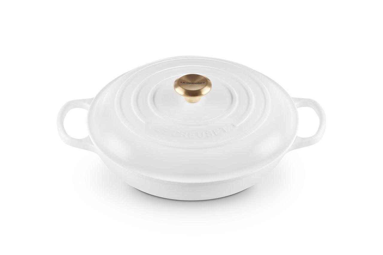 Cacerola Baja 26cm White-0