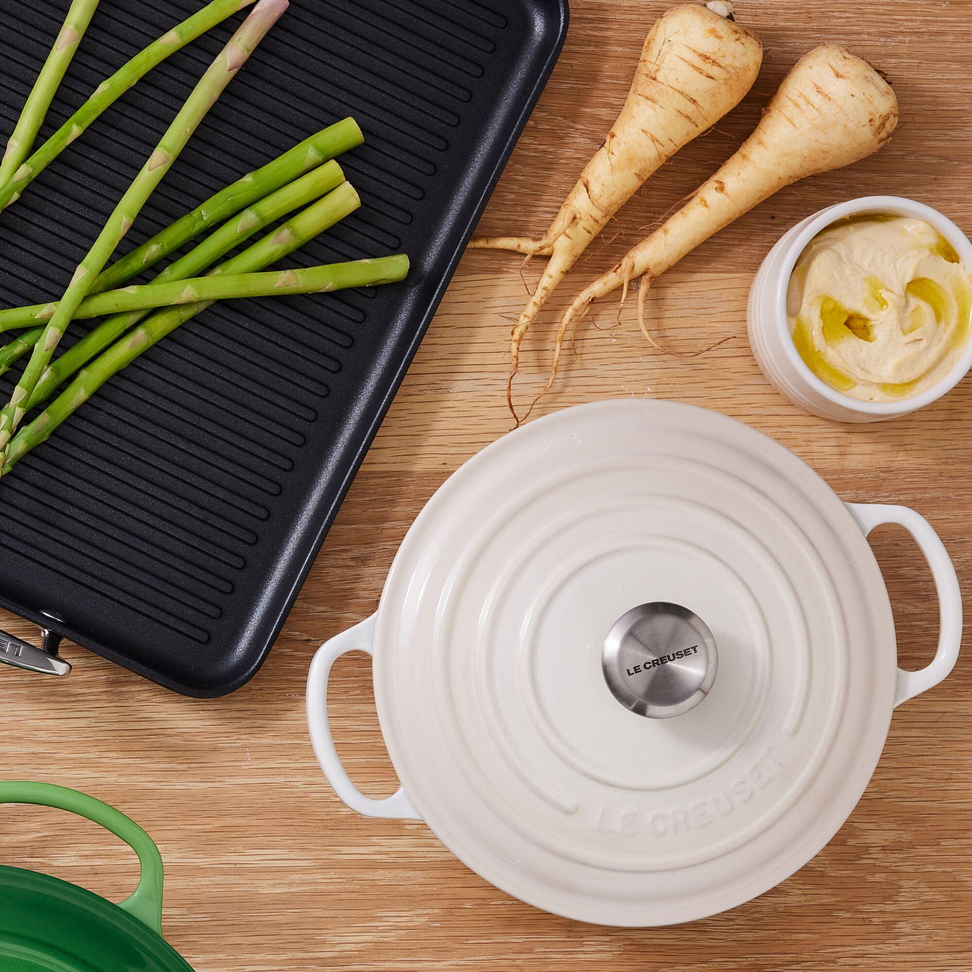 Le Creuset Cocotte Redonda 22cm Meringue Hierro-4