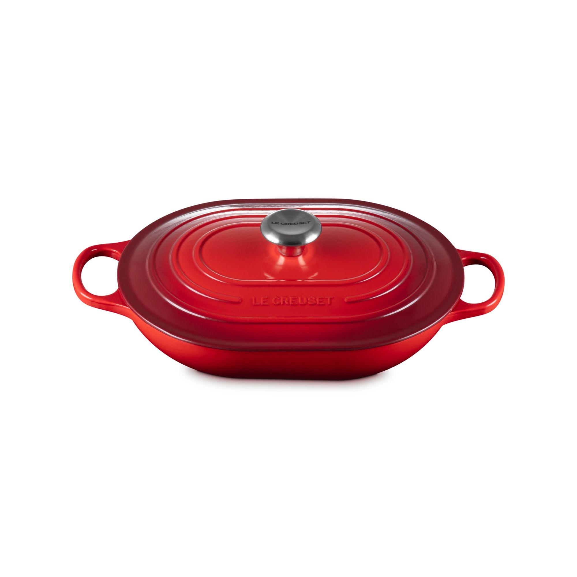 Le Creuset Cacerola Oblong 31cm Cereza Hierro-2