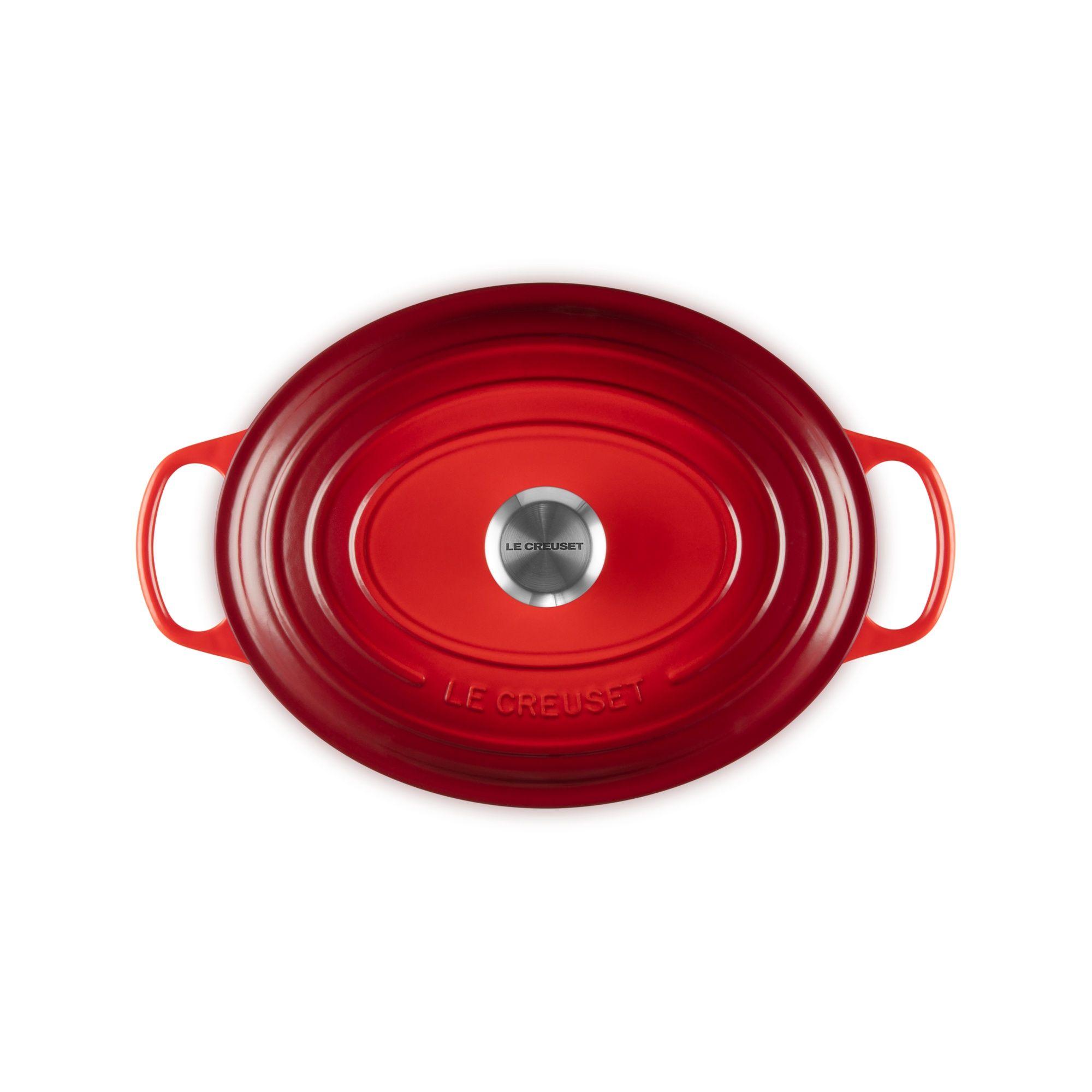 Le Creuset Cocotte Ovalada 31 cm Cereza Hierro-2