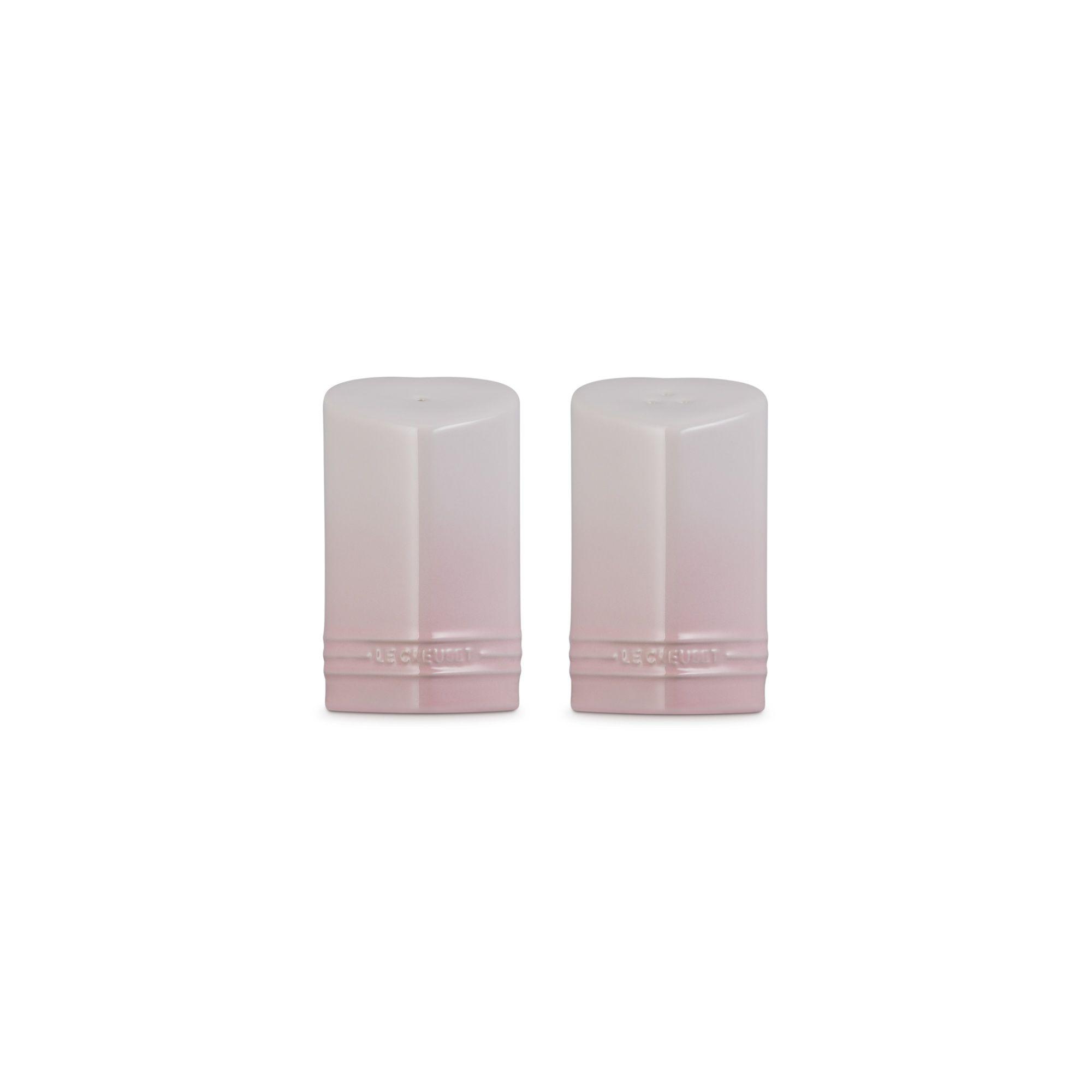 Le Creuset Salero + Pimentero Corazon Shell Pink Cerámica-0