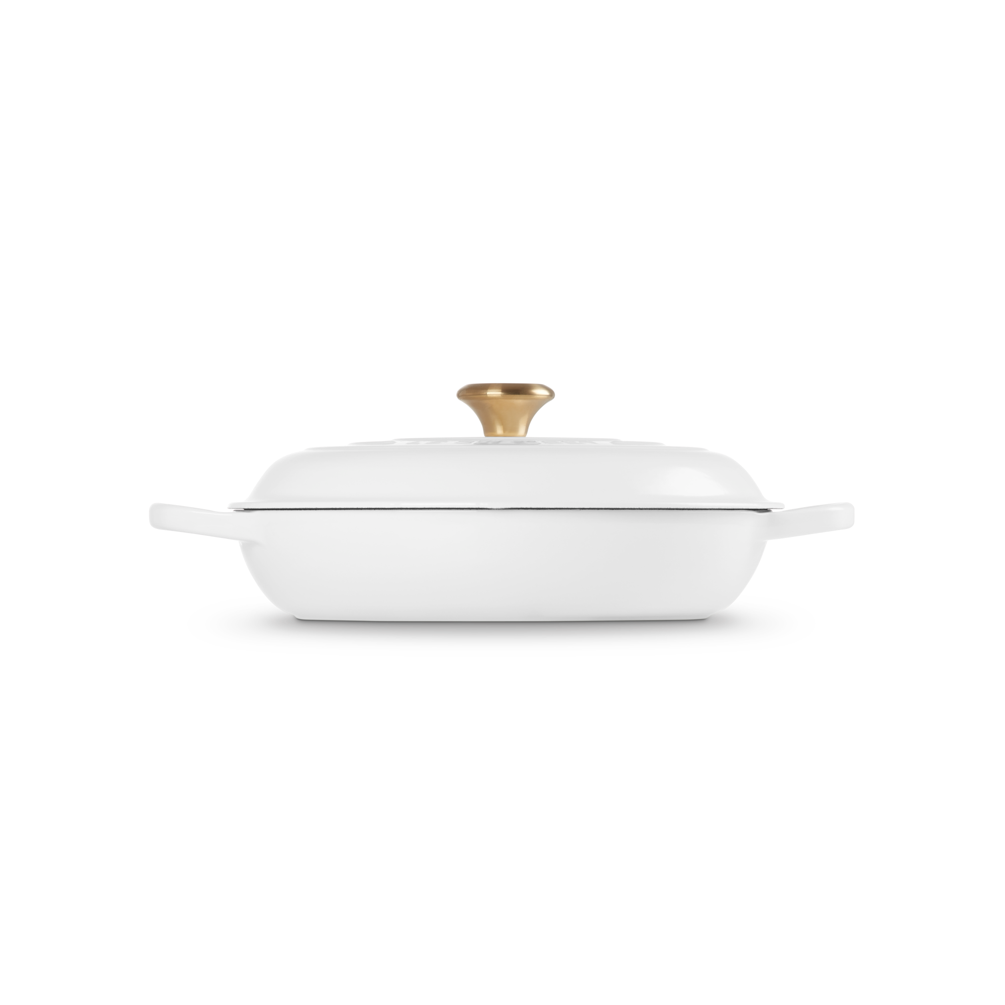 Le Creuset Cacerola Baja 30cm White Hierro-2