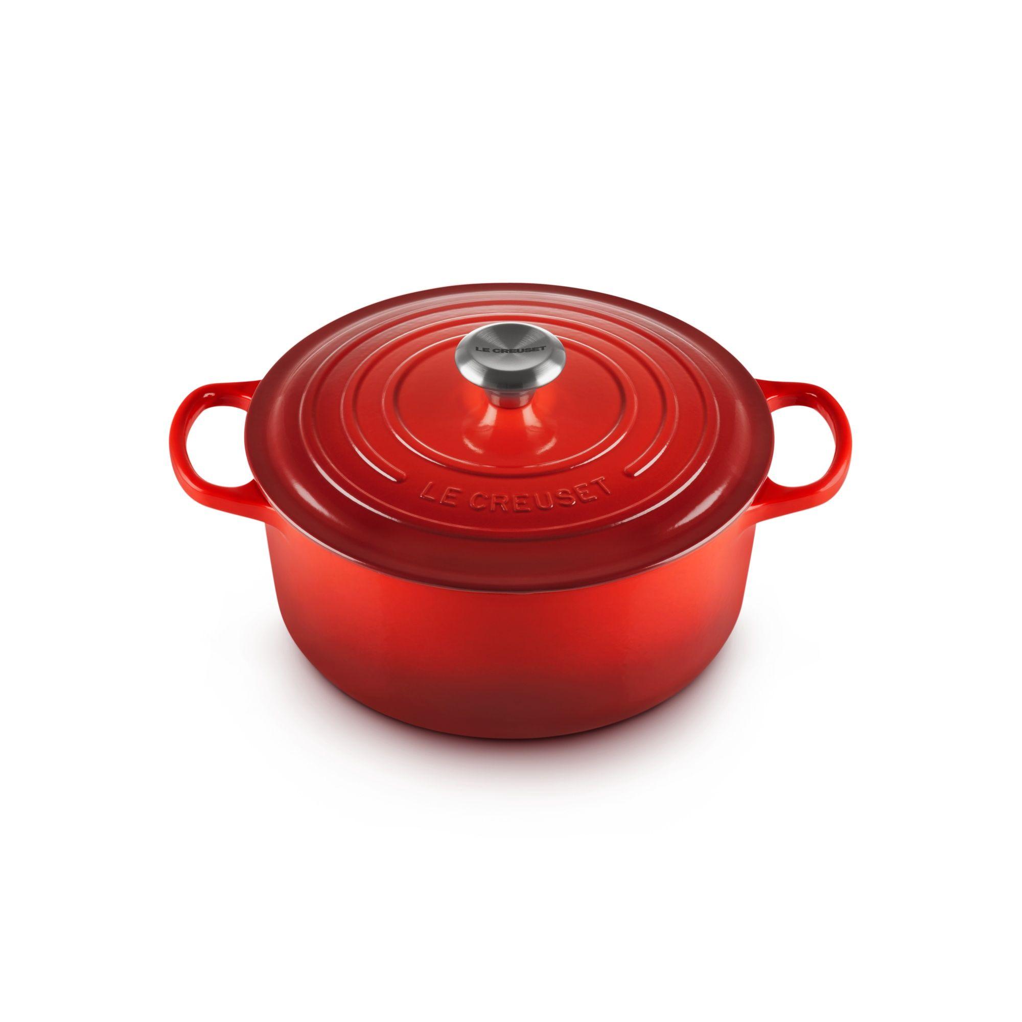 Le Creuset Cocotte Redonda 26cm Cereza Hierro-2