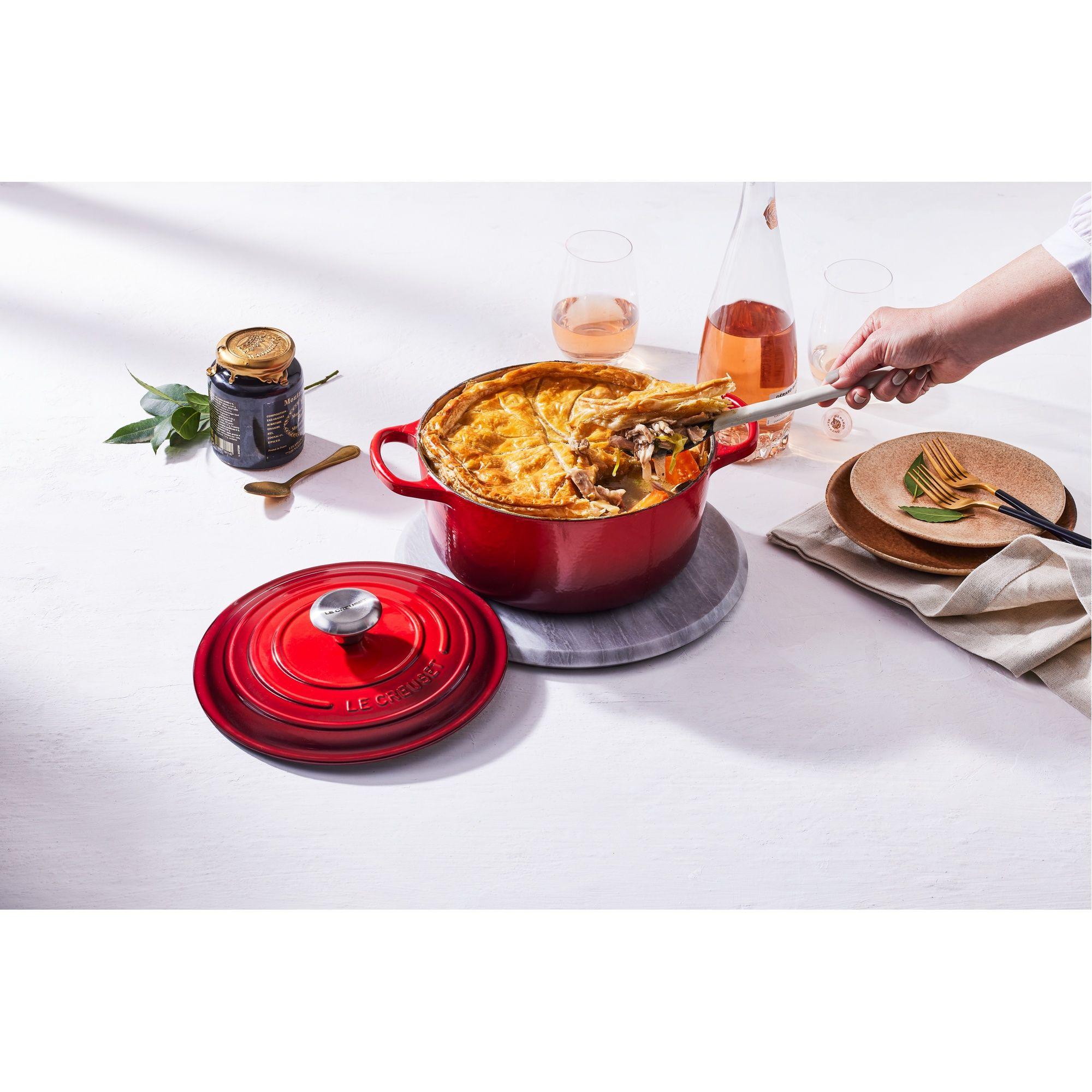 Le Creuset Cocotte Redonda 26cm Cereza Hierro-4