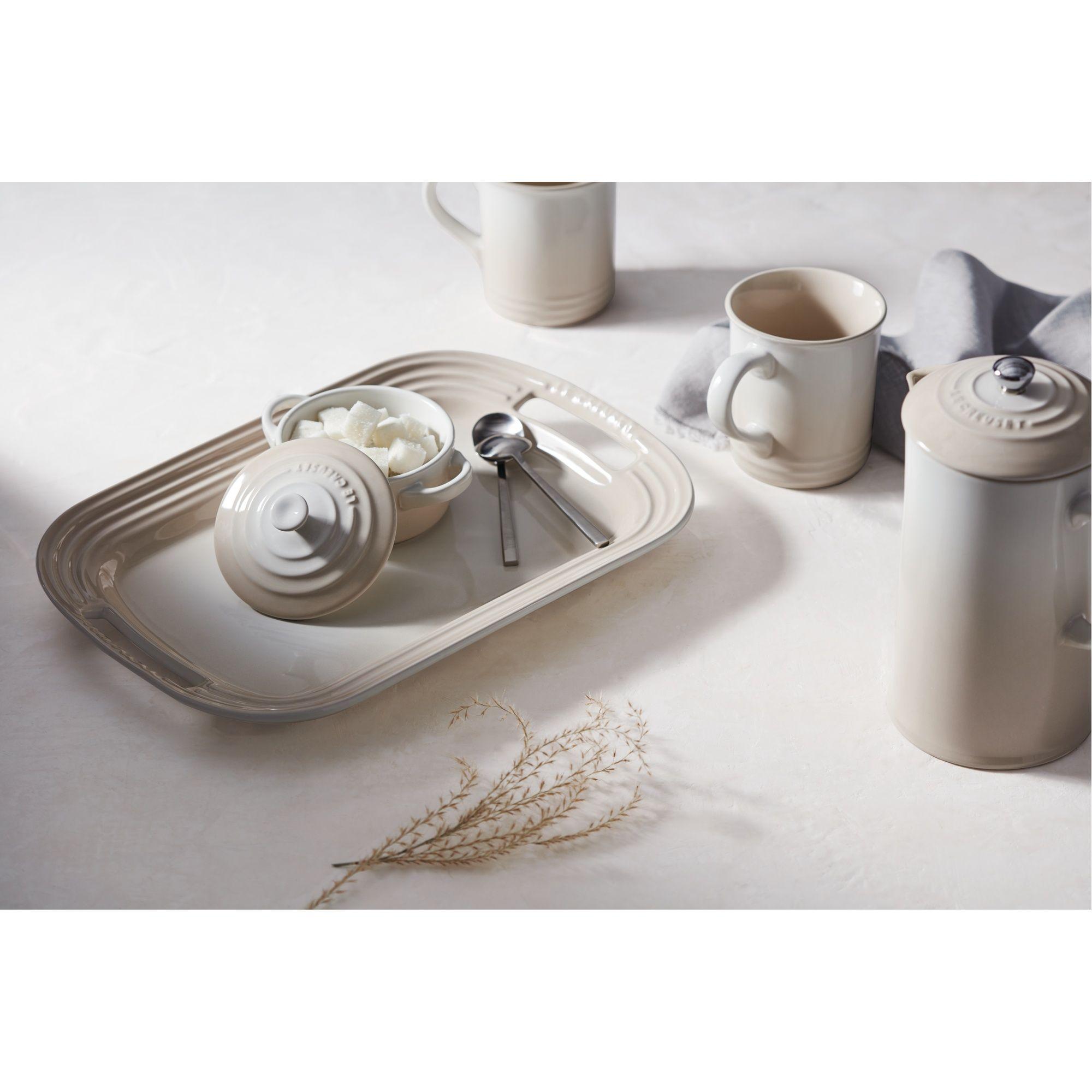 Le Creuset Bandeja para Servir 36cm Meringue Cerámica-2