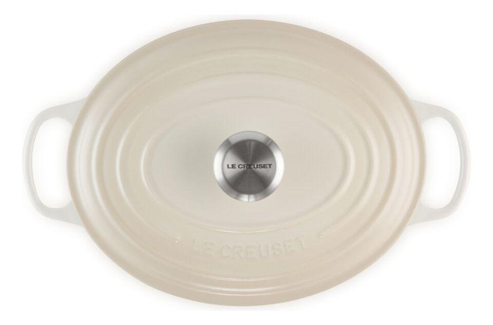 Le Creuset Cocotte Ovalada 29 Cm Meringue Hierro-2