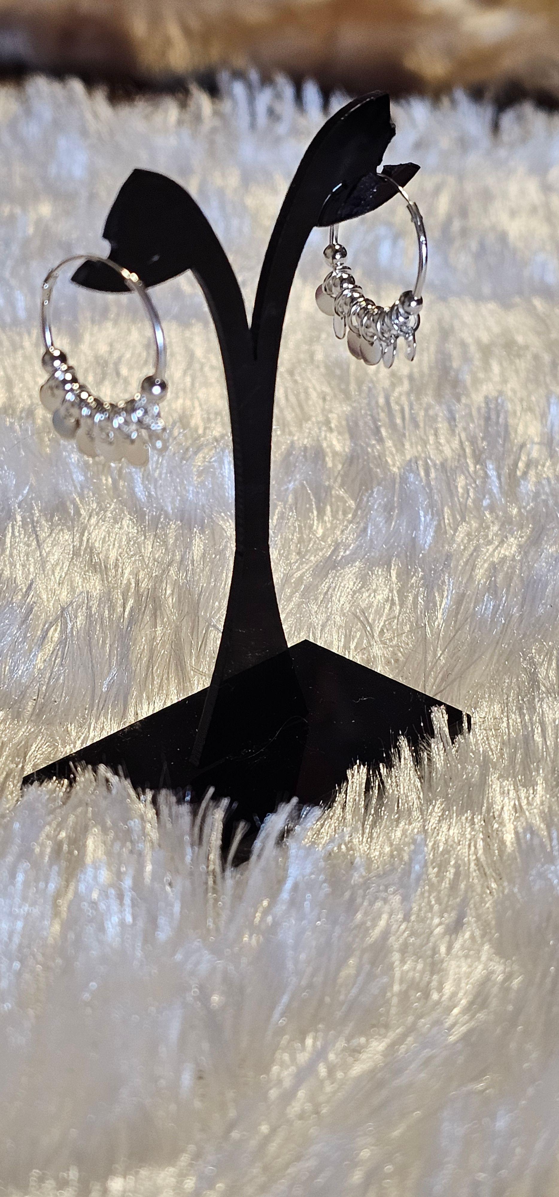 Aro Plata 925 Argolla 7 Esferas 6 Circulos Regalo -1