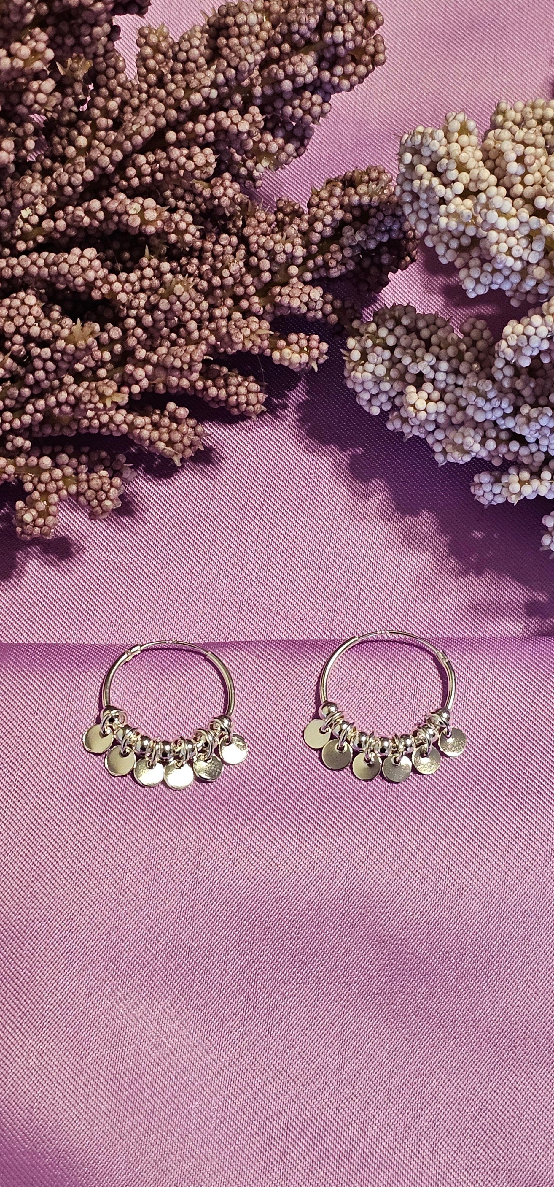 Aro Plata 925 Argolla 7 Esferas 6 Circulos Regalo -2