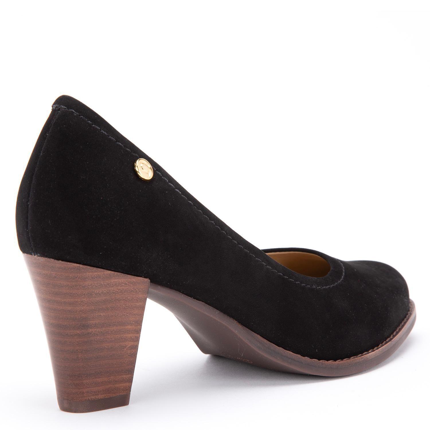 Zapato de cuero mujer Gacel negro Margot 0659986-3