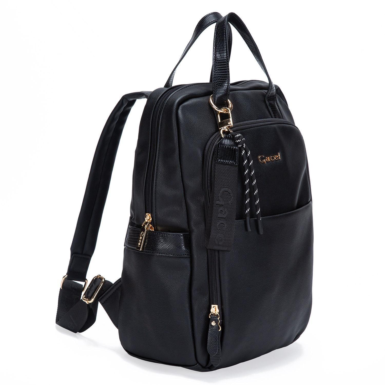 Mochila  Mochila Notebook  Gacel  Negro  Car3268-2