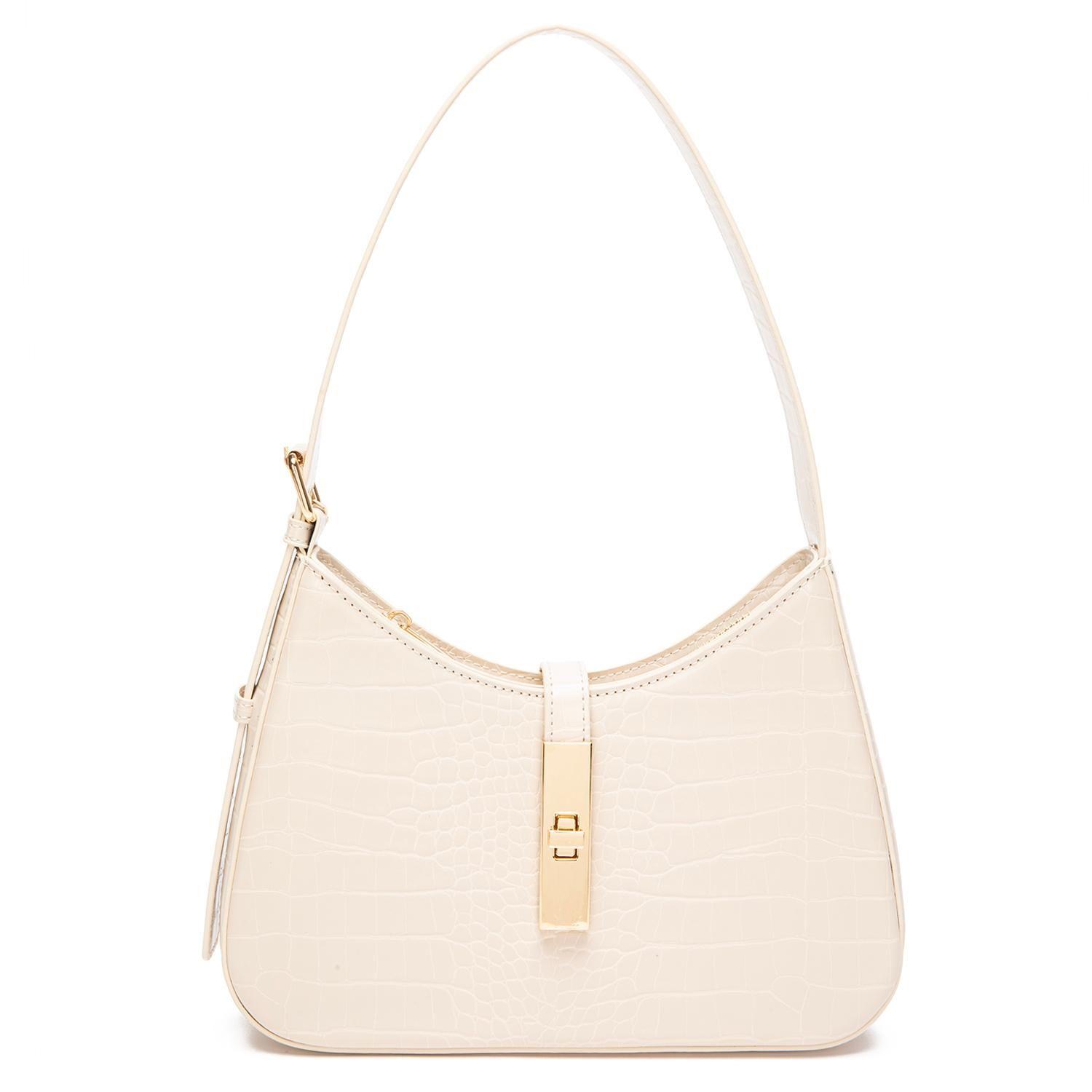 Cartera mujer Gacel off white oval-0