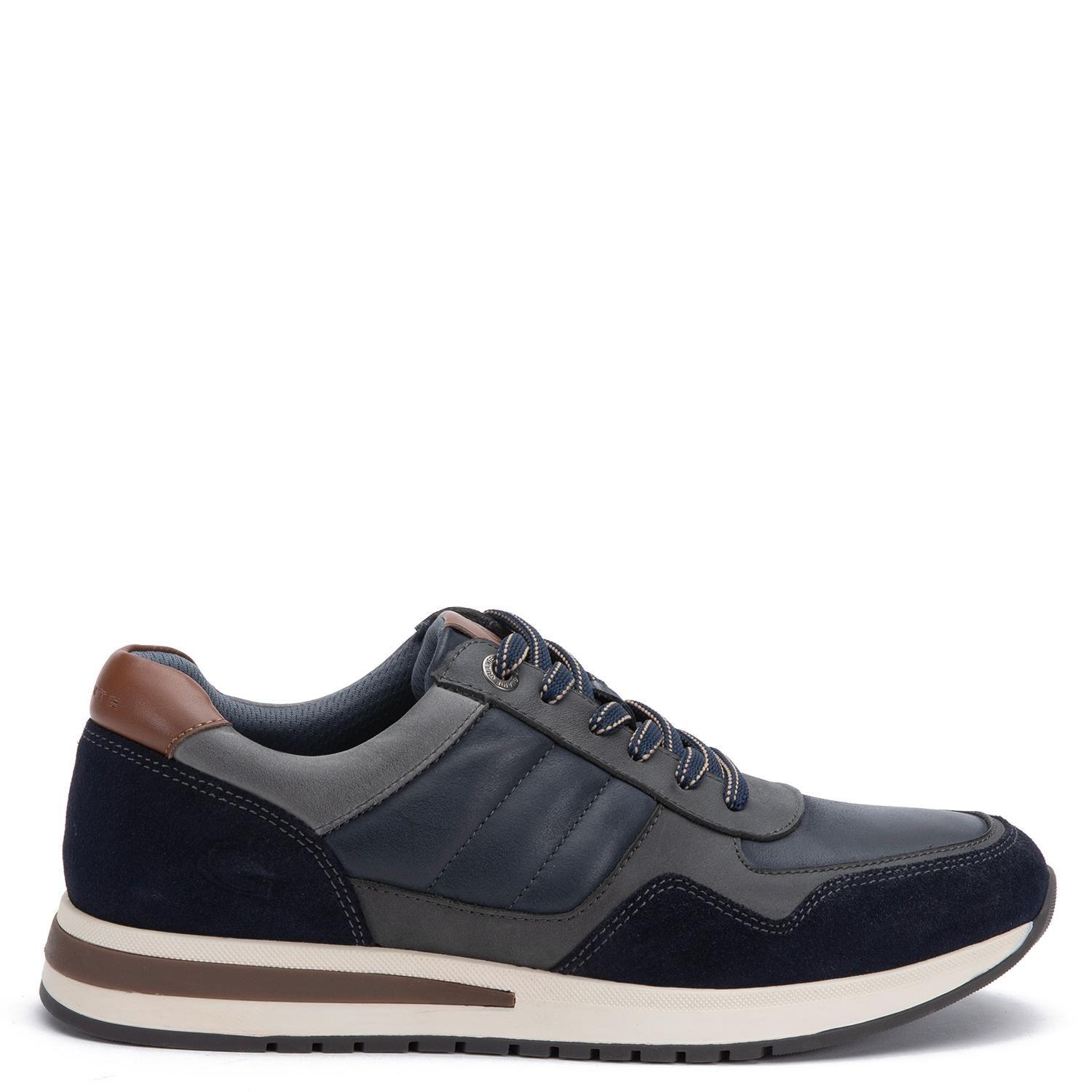 Zapatilla de cuero hombre Guante marino Pekin-0