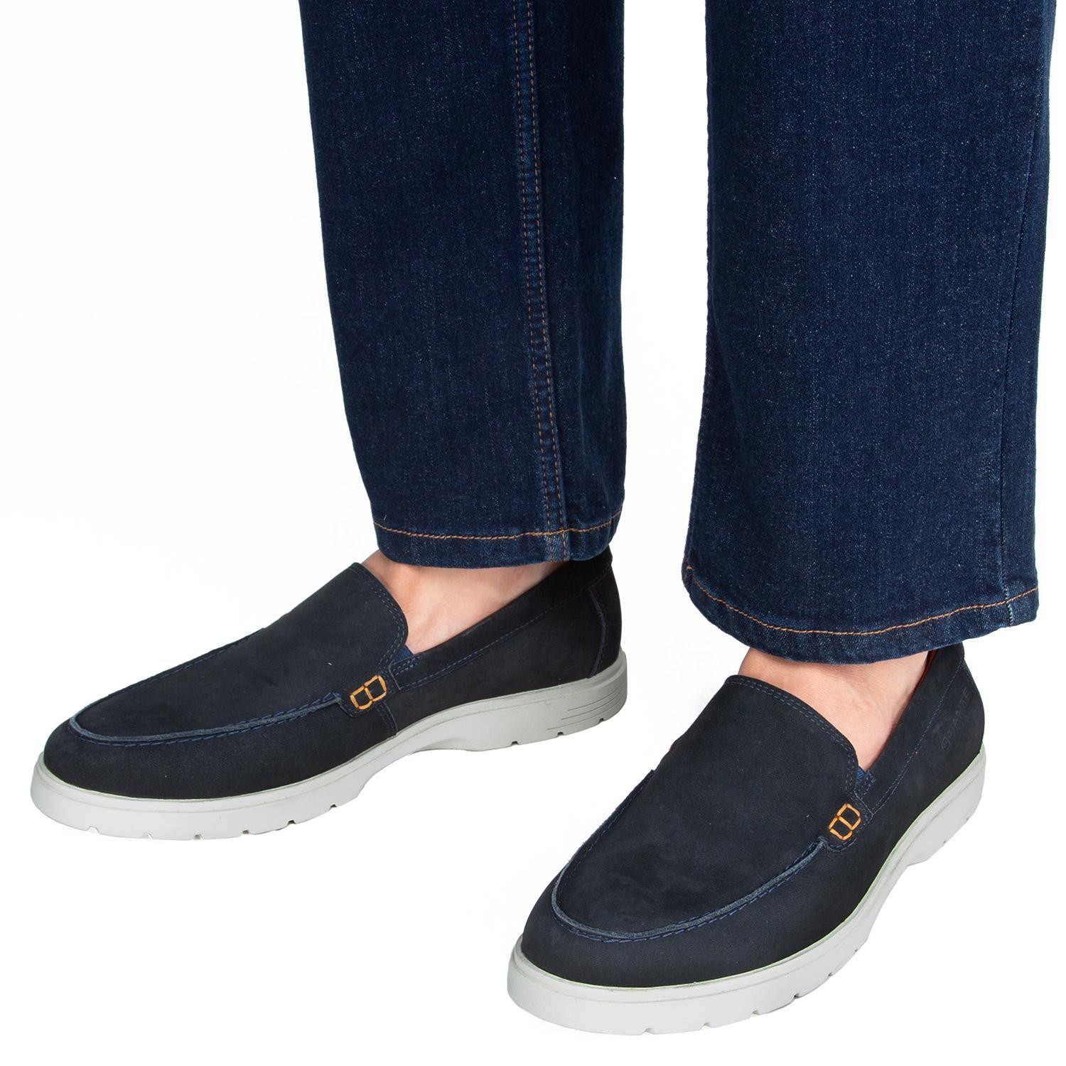 Mocasin de cuero hombre Guante marino Abu Dabi-1